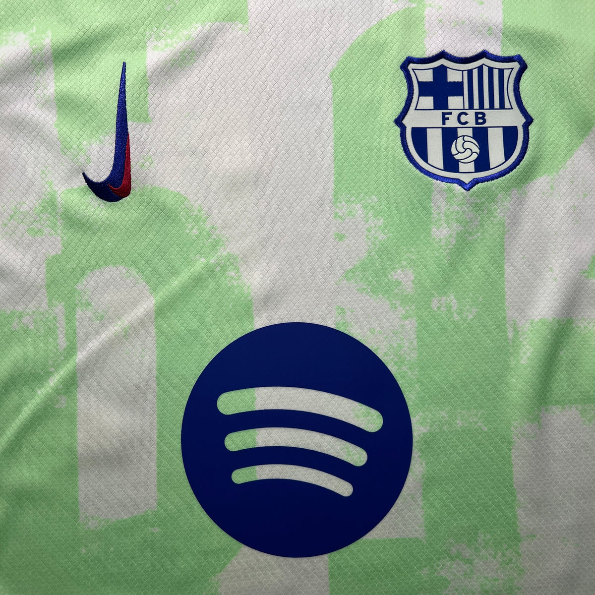 Official #35 Gerard Martin 24/25 FC Barcelona Third Stadium Shirt UCL Nike FQ2022-701