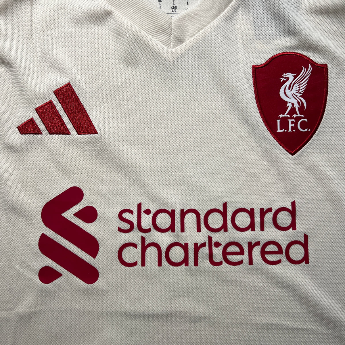 Official #3 Endo 25/26 Liverpool FC Away Stadium Shirt UCL EU Edition Adidas JV6487
