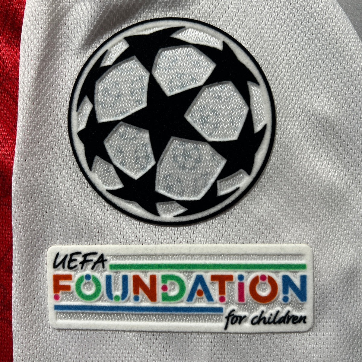 Official #29 Havertz 25/26 Arsenal Home Authentic Long Sleeve Shirt UCL Final EU Edition Adidas JJ1833