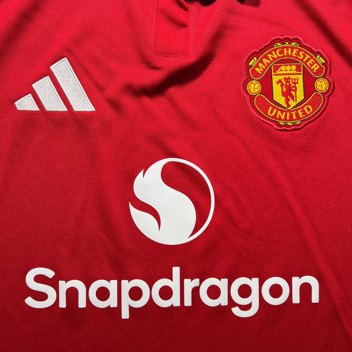 Official #8 B.Fernandes 26/27 Manchester United Home Stadium Long Sleeve Shirt UCL Adidas KC4773