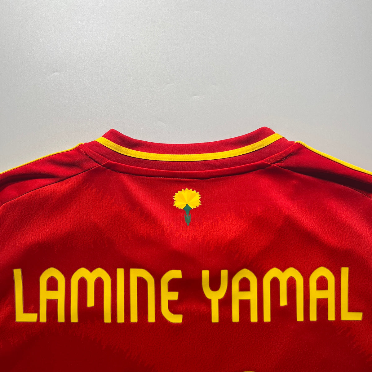 Official #10 Lamine Yamal 2024 Spain Home Stadium Shirt UEFA Nations League Adidas IP9331