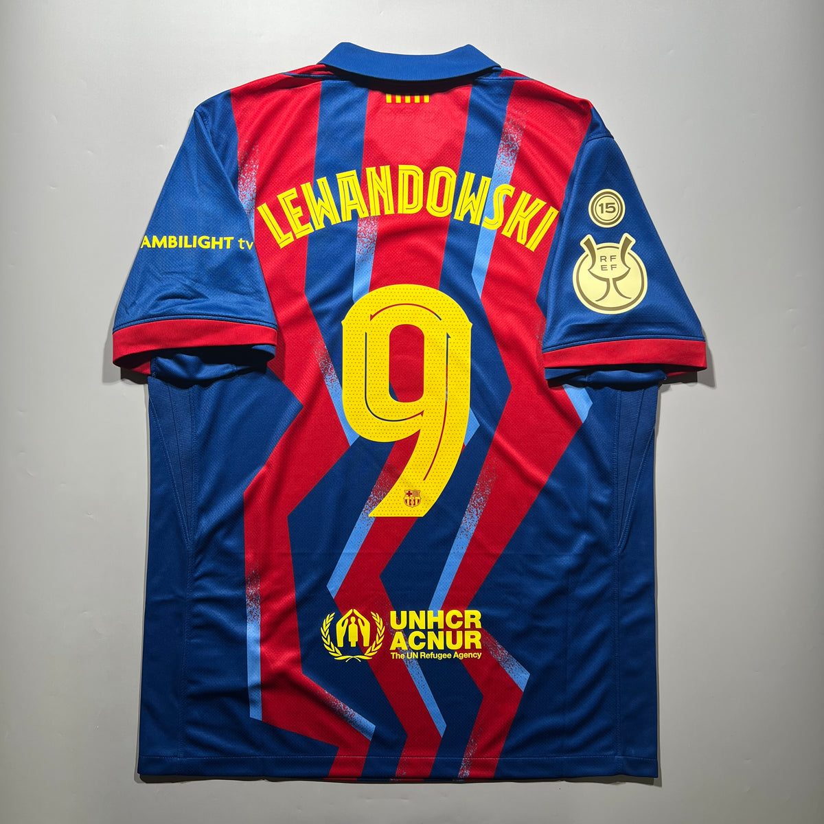 Official #9 Lewandowski 25/26 FC Barcelona 4th Stadium Shirt Supercopa Nike FZ1304-432