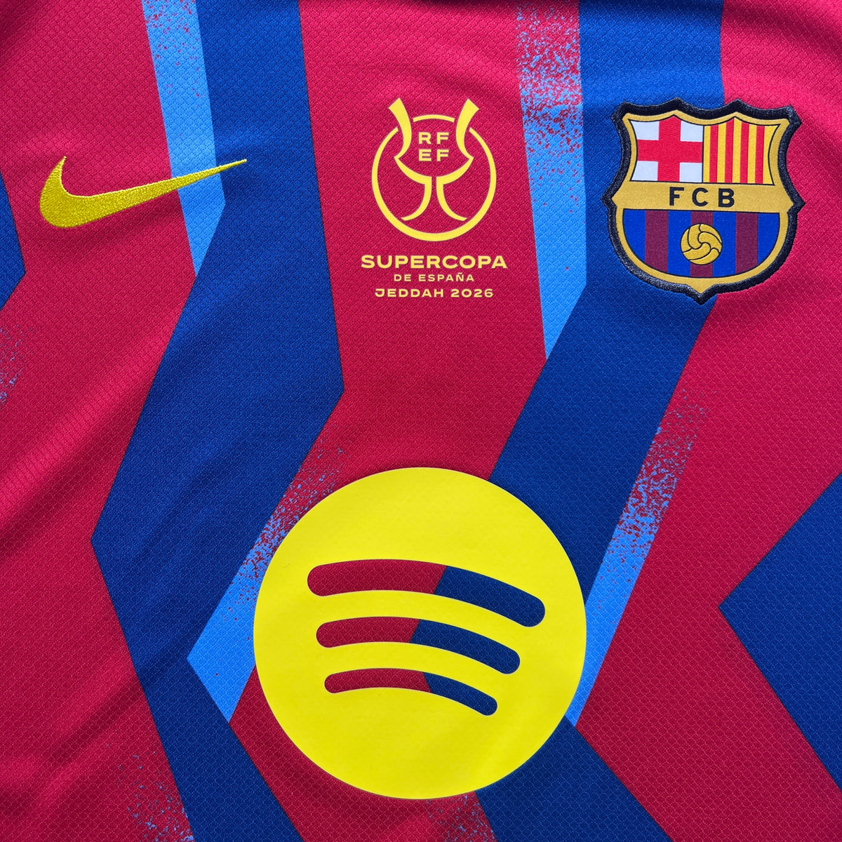 Official #9 Lewandowski 25/26 FC Barcelona 4th Stadium Shirt Supercopa Nike FZ1304-432