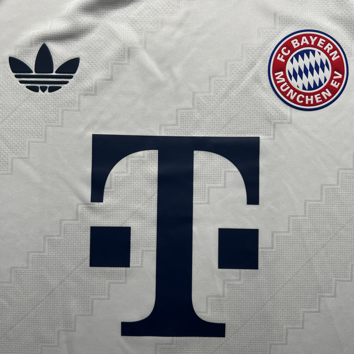 Official #17 Olise 26/27 FC Bayern Munich Away Authentic Long Sleeve Shirt Bundesliga Adidas KE8583