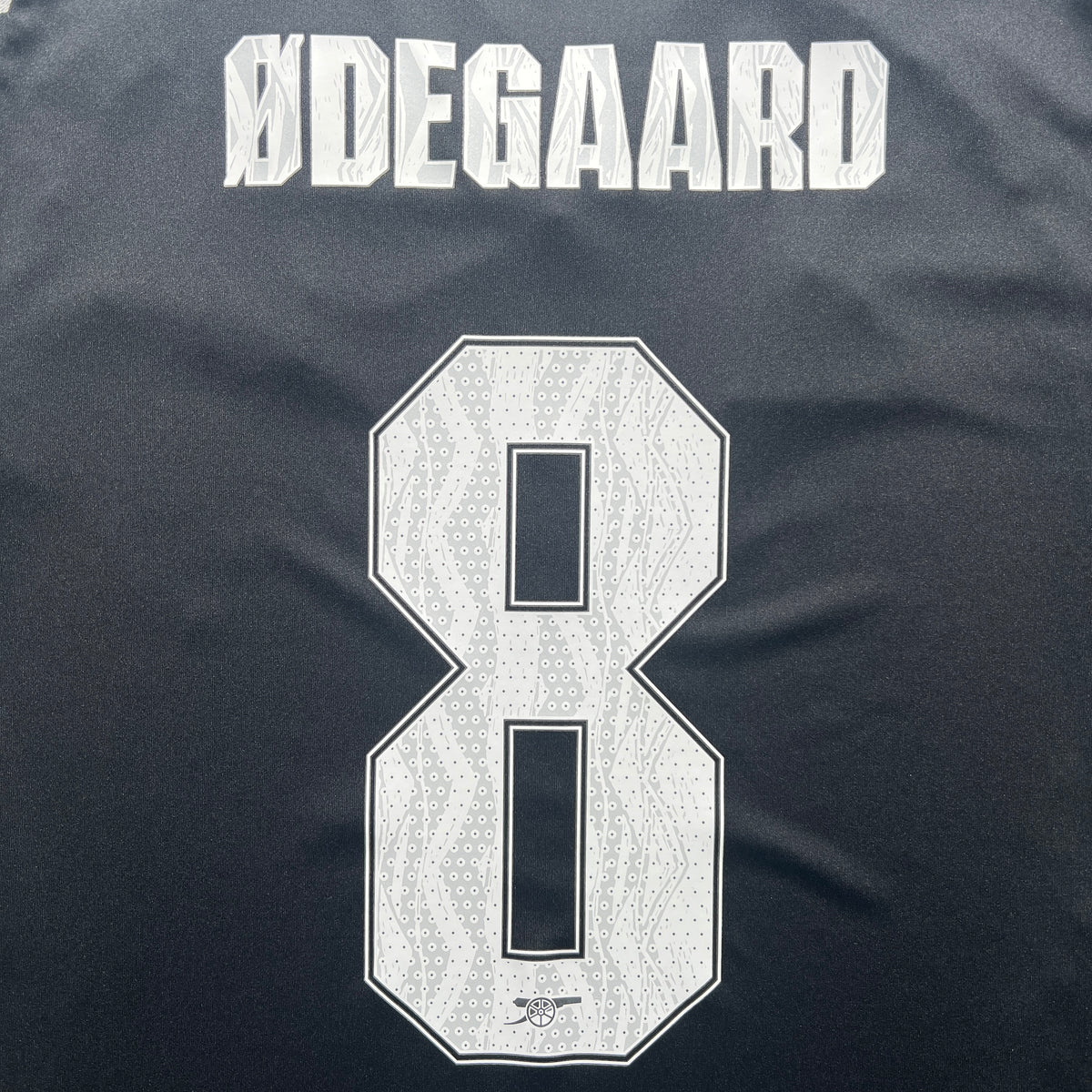 Official #8 Odegaard 24/25 Arsenal Away Stadium Shirt UEFA Champions League EU Edition Adidas IT6148