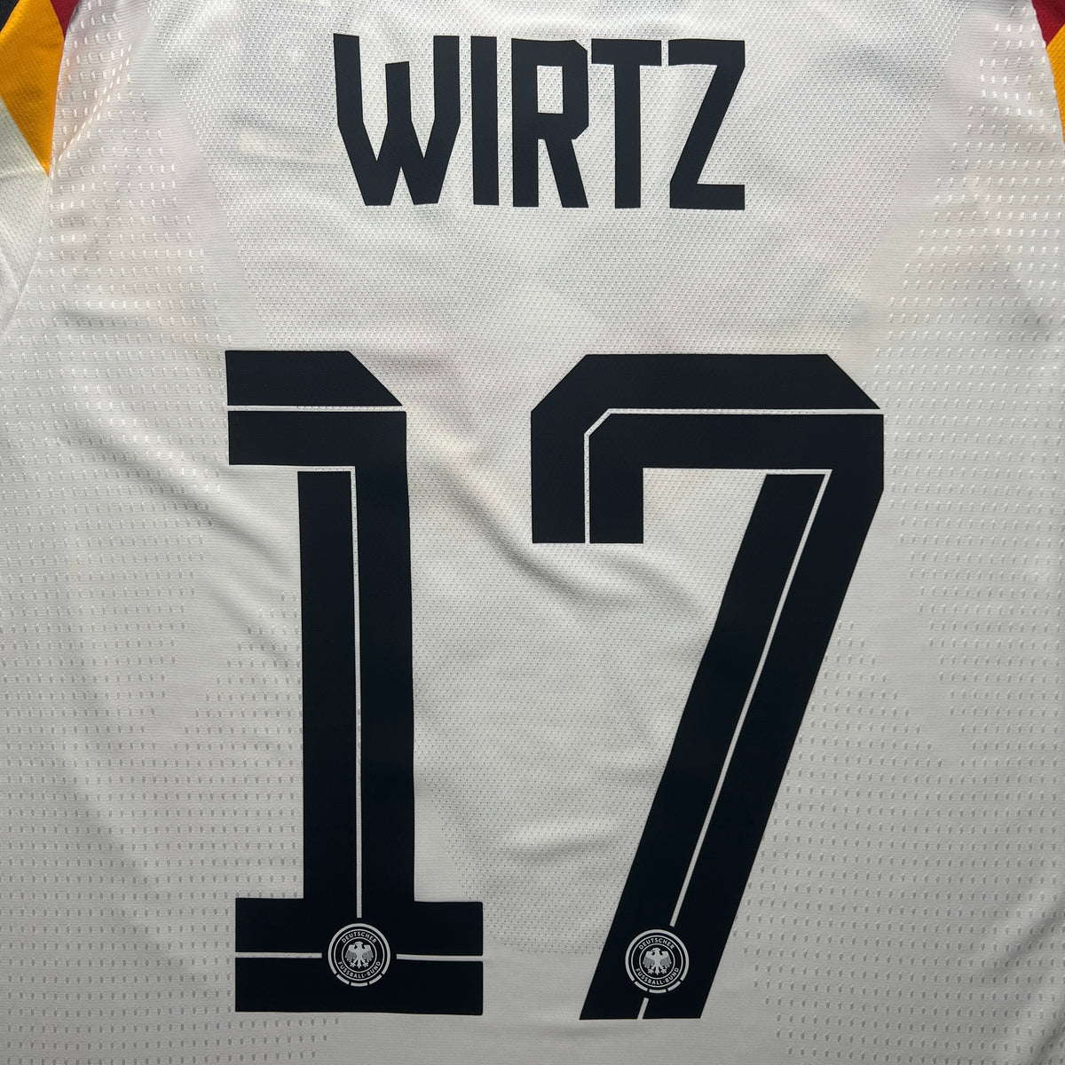 Official #17 Wirtz 2026 Germany Home Authentic Shirt UEFA Nations League Adidas JN2066