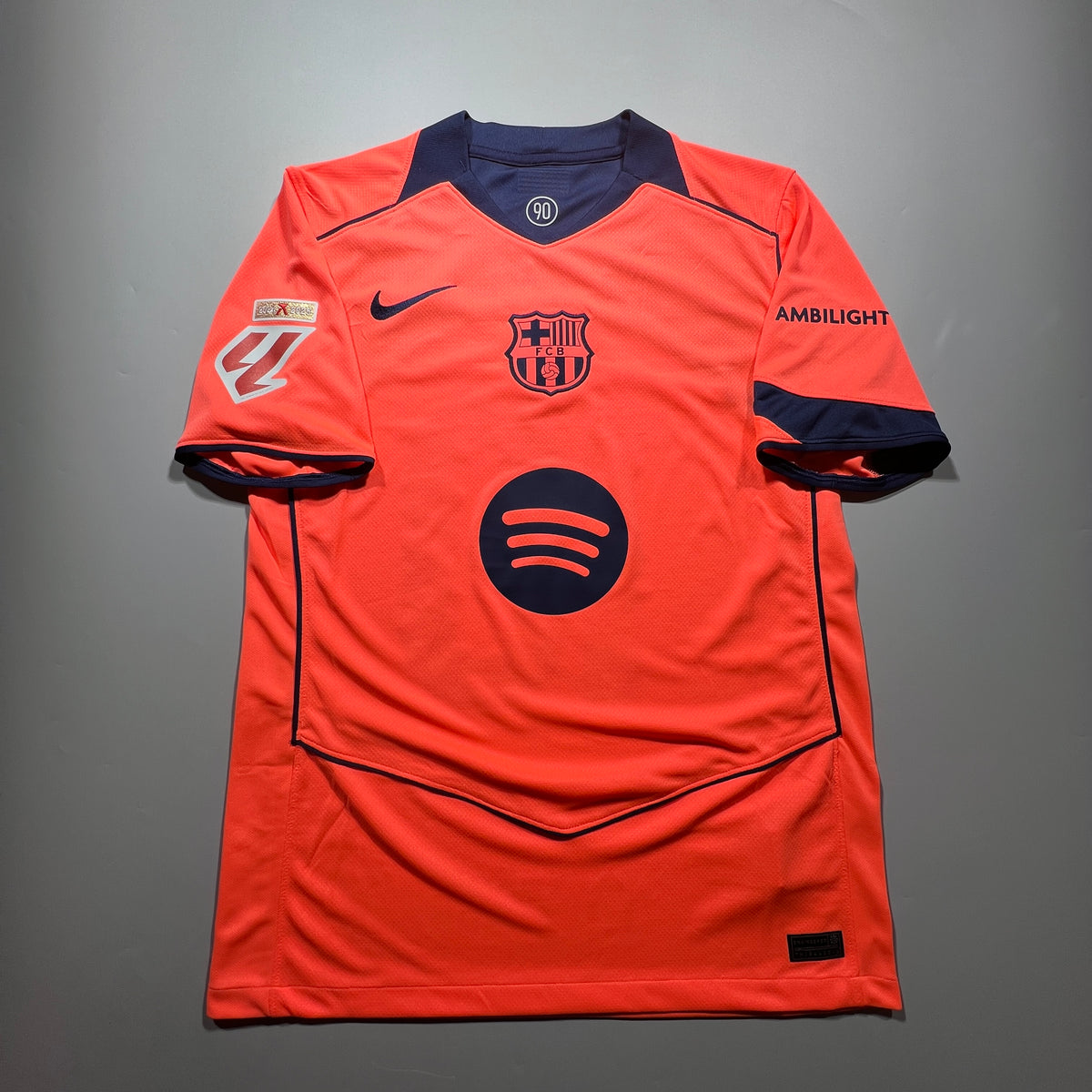 Official #10 Lamine Yamal 25/26 FC Barcelona Third Stadium Shirt La Liga Nike HM3201-855