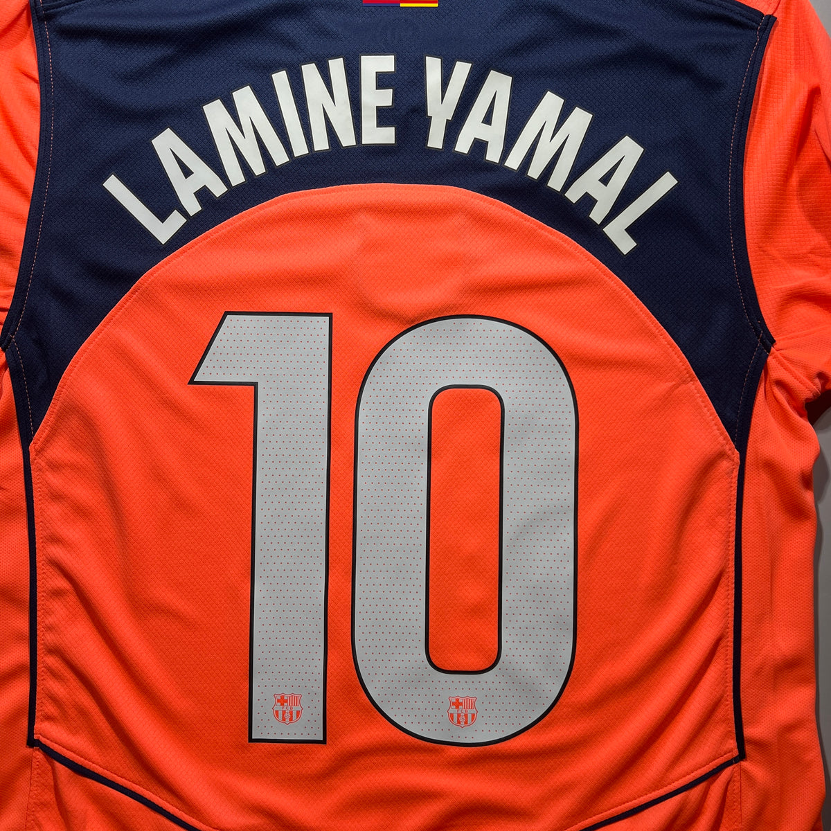 Official #10 Lamine Yamal 25/26 FC Barcelona Third Stadium Shirt La Liga Nike HM3201-855