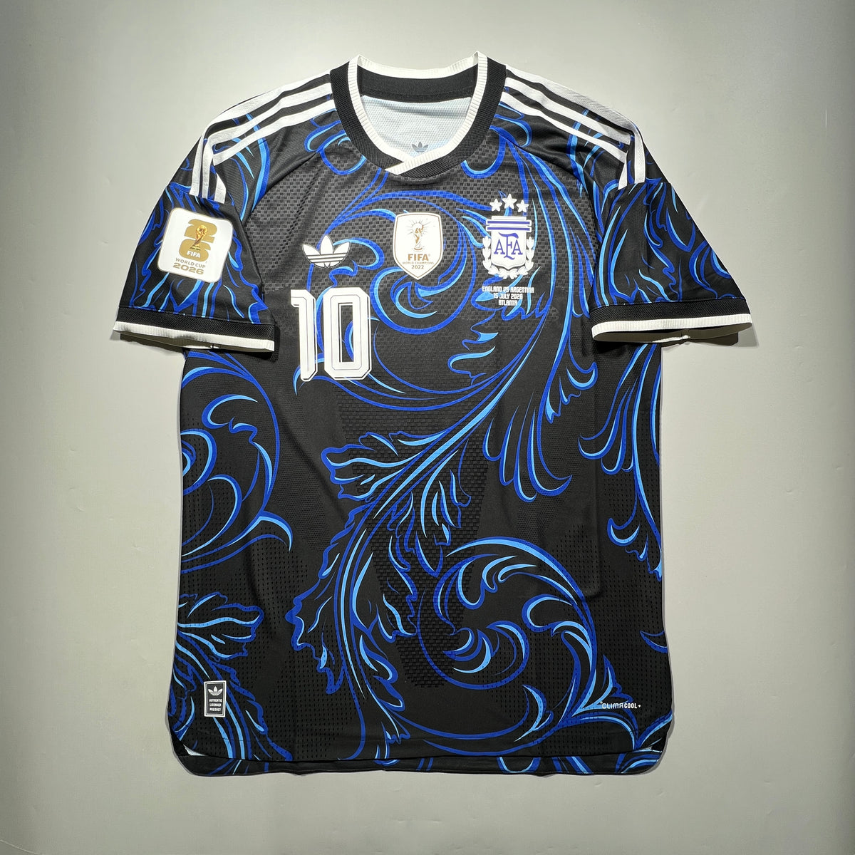 [Pre-Order] Official #10 Messi 2026 Argentina Away Authentic Shirt