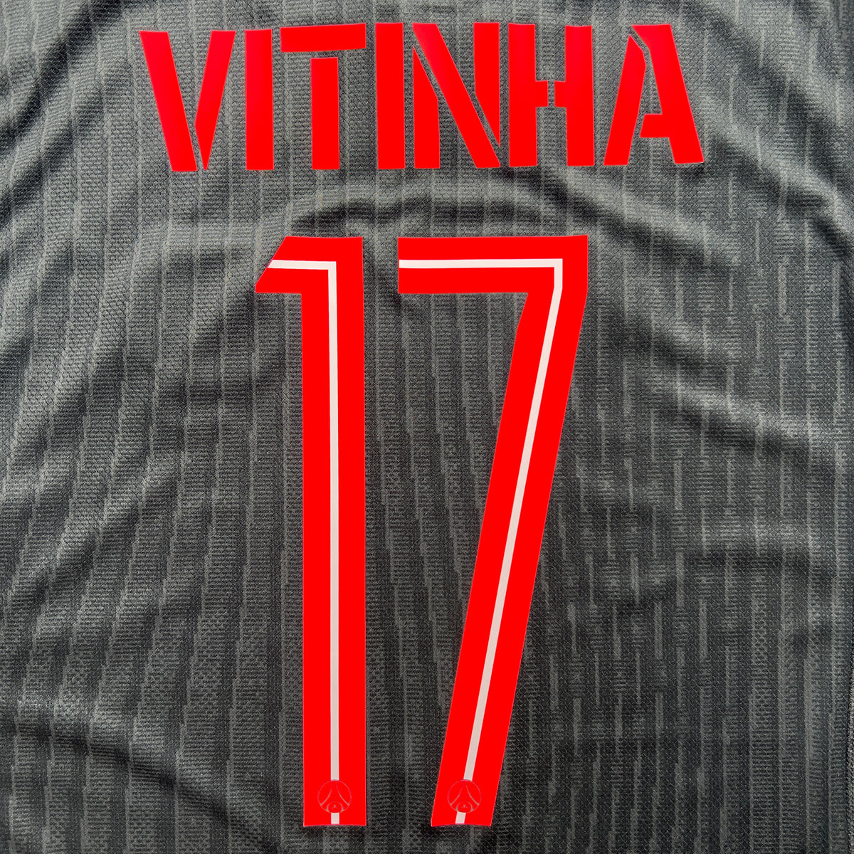 Official #17 Vitinha 25/26 Paris Saint-Germain Forth Stadium Shirt UCL Nike HM3206-045
