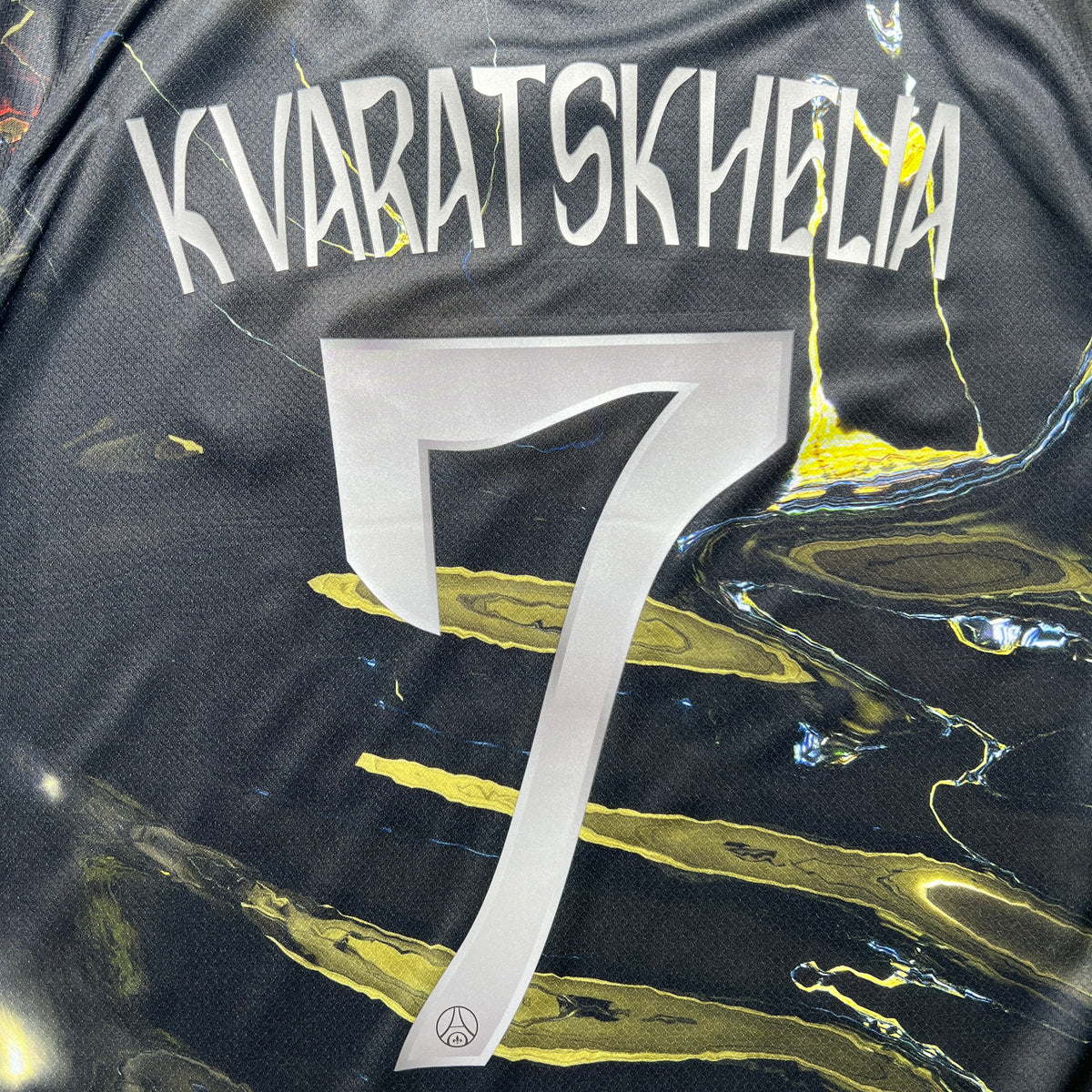 Official #7 Kvaratskhelia 25/26 Paris Saint-Germain Night Edition Stadium Shirt UCL Nike IB3143-011