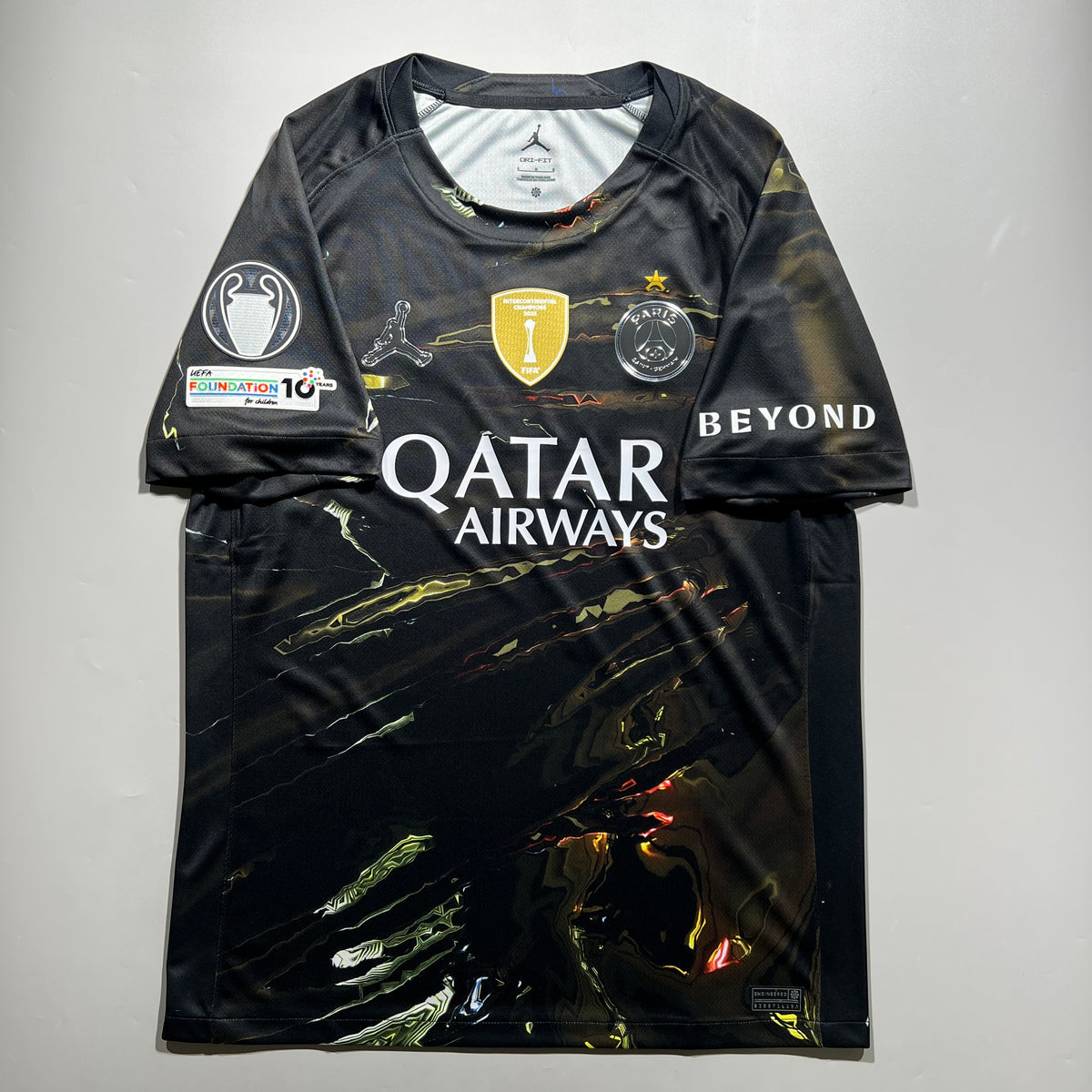 Official #7 Kvaratskhelia 25/26 Paris Saint-Germain Night Edition Stadium Shirt UCL Nike IB3143-011