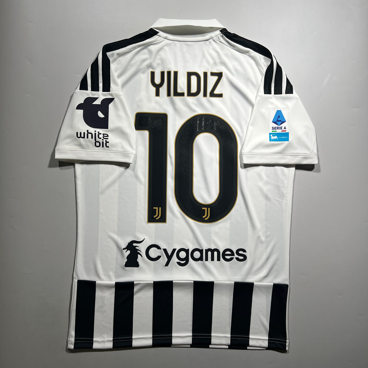 Official #10 Yildiz 26/27 Juventus Home Stadium Shirt Serie A Adidas KC2285