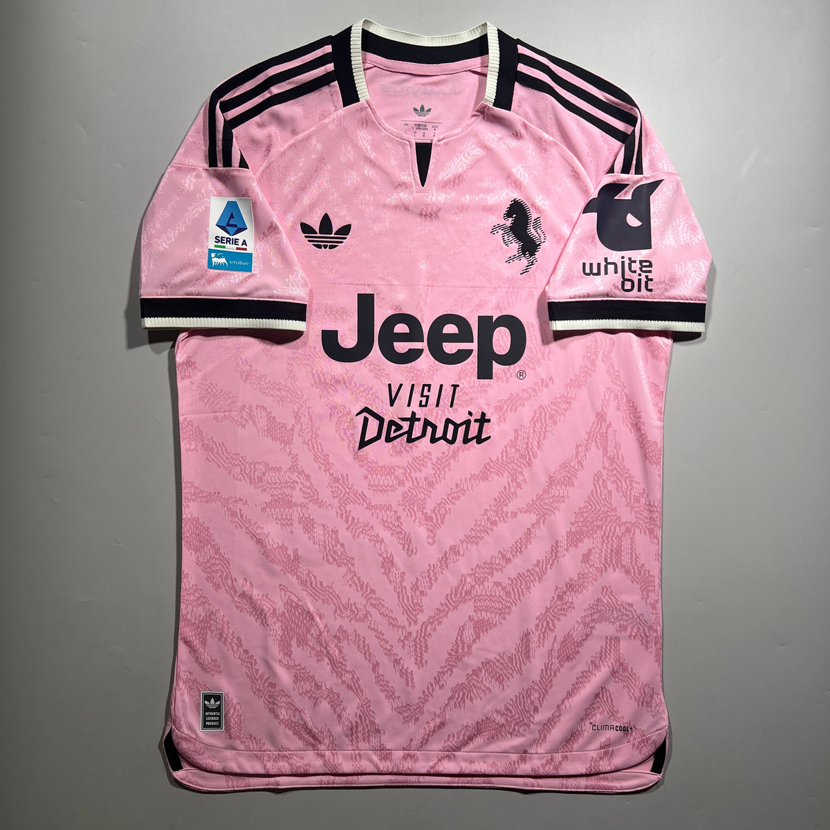 Official #10 Yildiz 26/27 Juventus Away Authentic Shirt Serie A Adidas KR4646