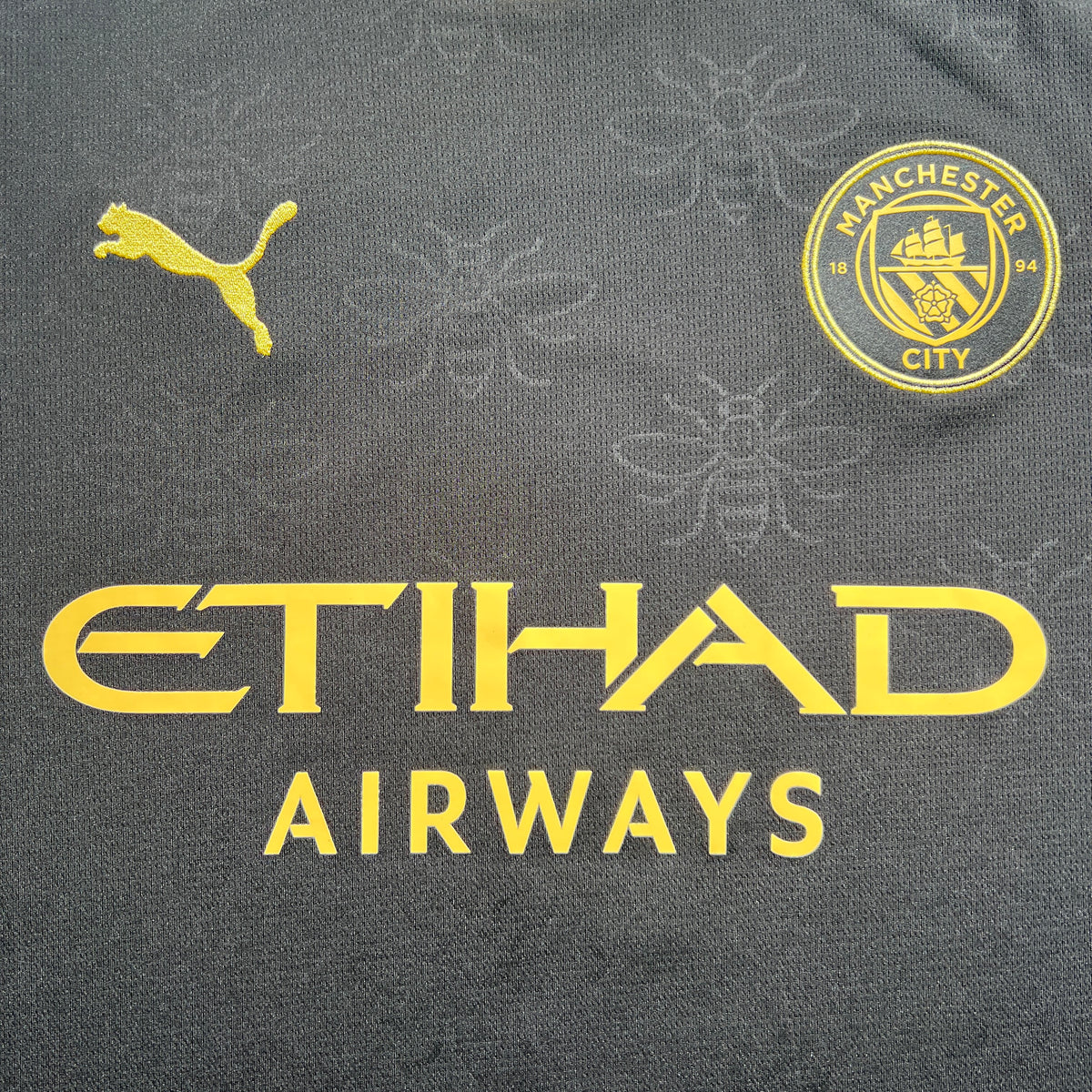 Official #9 Haaland 26/27 Manchester City Away Stadium Shirt UCL Puma 784339_03