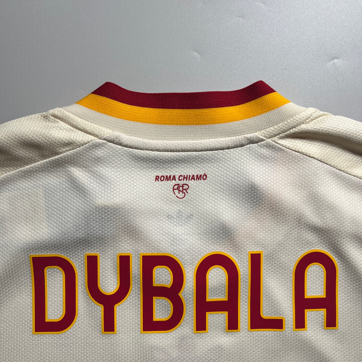 Official #21 Dybala 26/27 AS Roma Away Stadium Shirt UCL Adidas KV2833