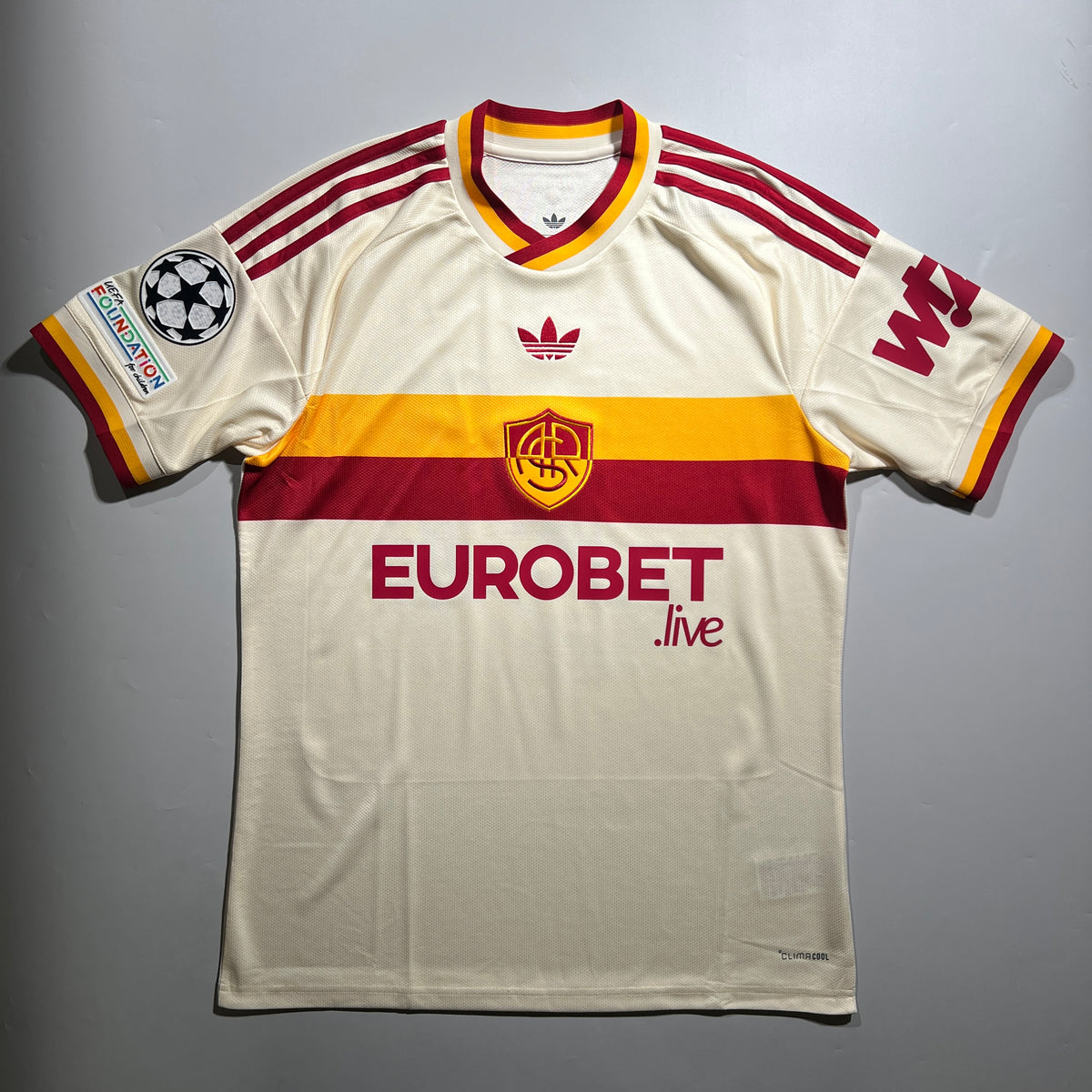 Official #21 Dybala 26/27 AS Roma Away Stadium Shirt UCL Adidas KV2833