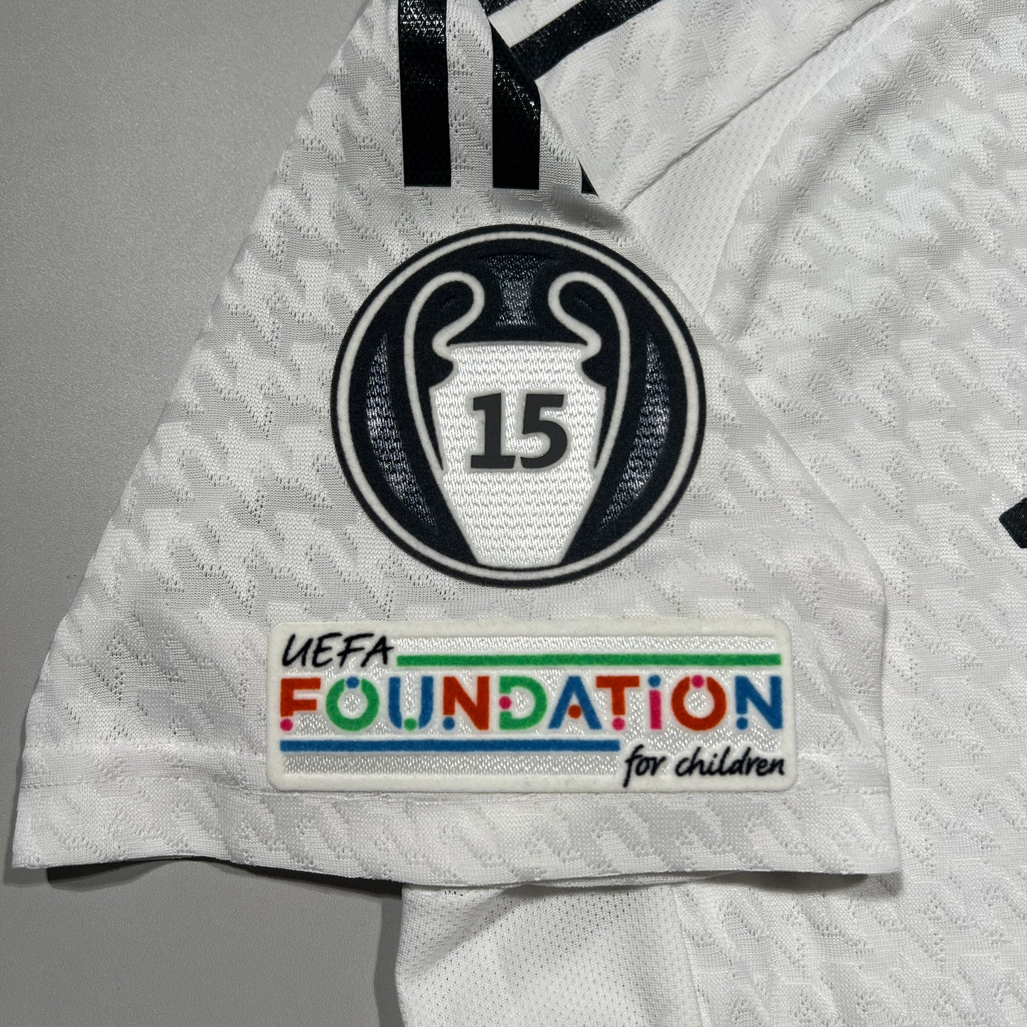 Official #8 Valverde 24/25 Real Madrid Home Authentic Shirt UCL Size L (JP:2XL)