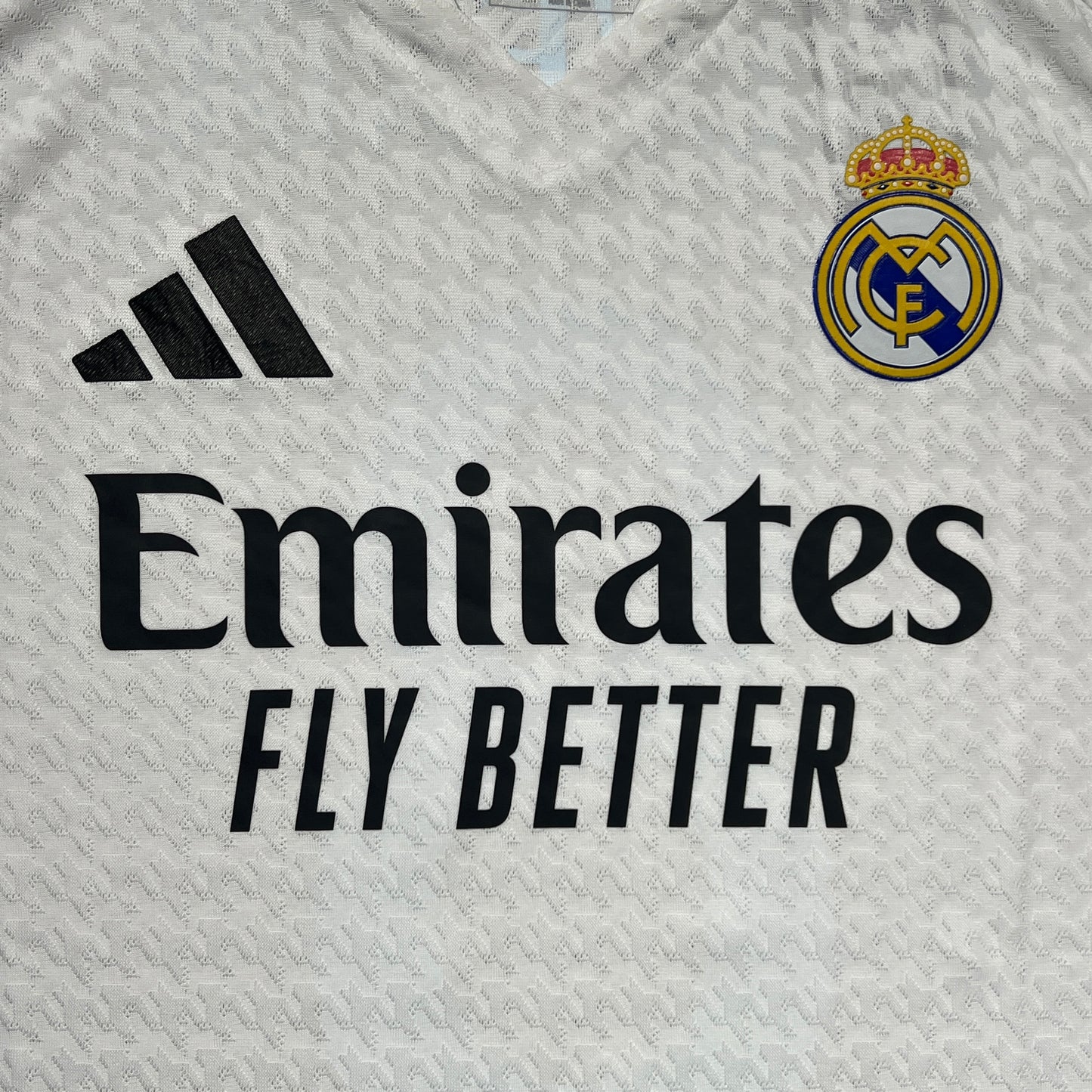 Official #8 Valverde 24/25 Real Madrid Home Authentic Shirt UCL Size L (JP:2XL)