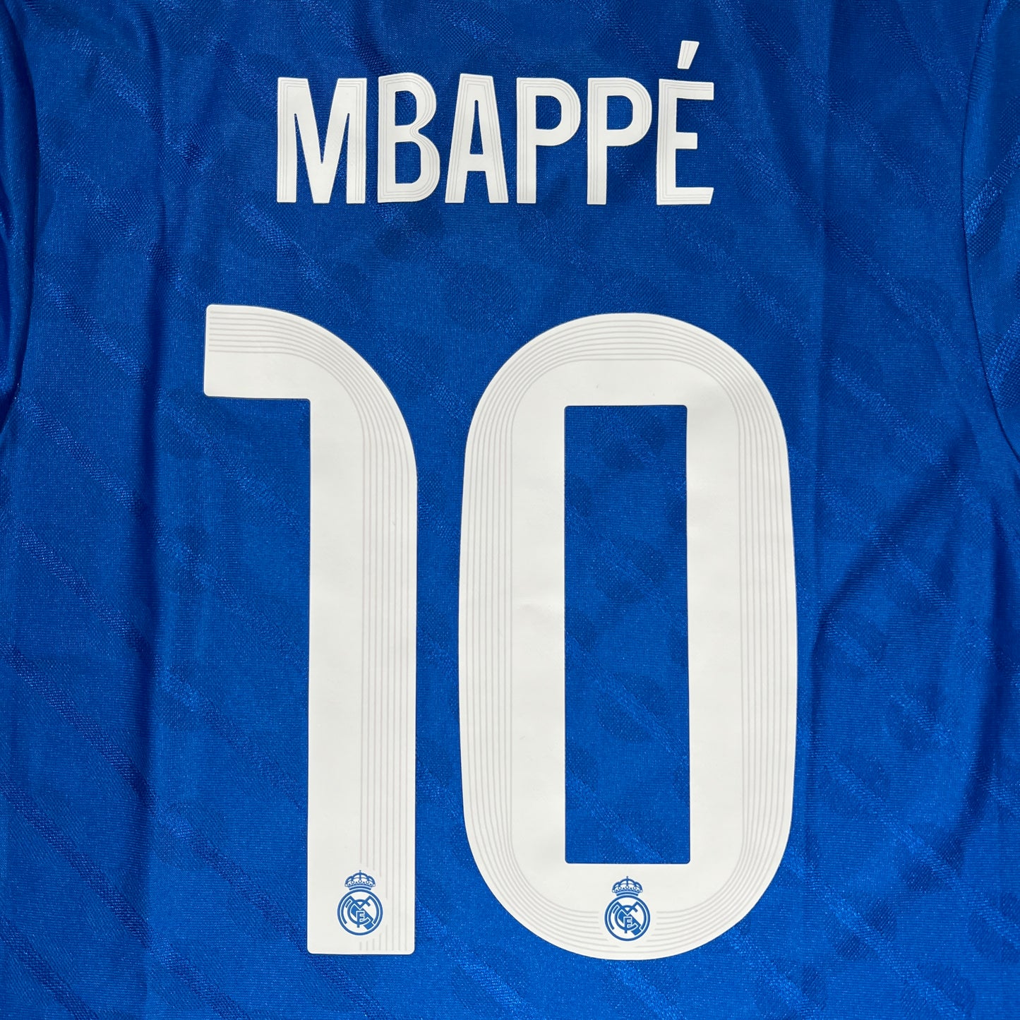 Official #10 Mbappe 25/26 Real Madrid Third Authentic Shirt Long Sleeve International Cup Size M (JP:XL)
