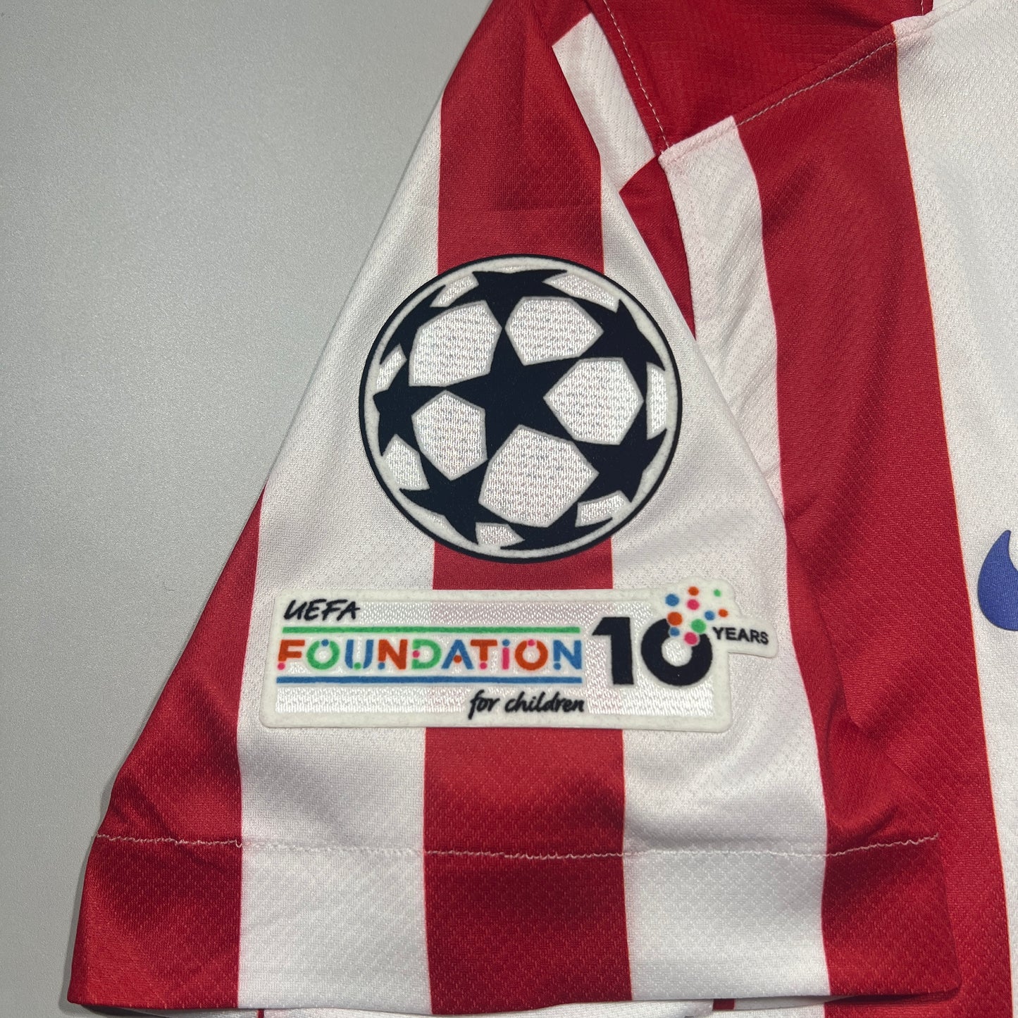 Official #7 Griezmann 25/26 Atletico Madrid Home Stadium Shirt UCL Size L
