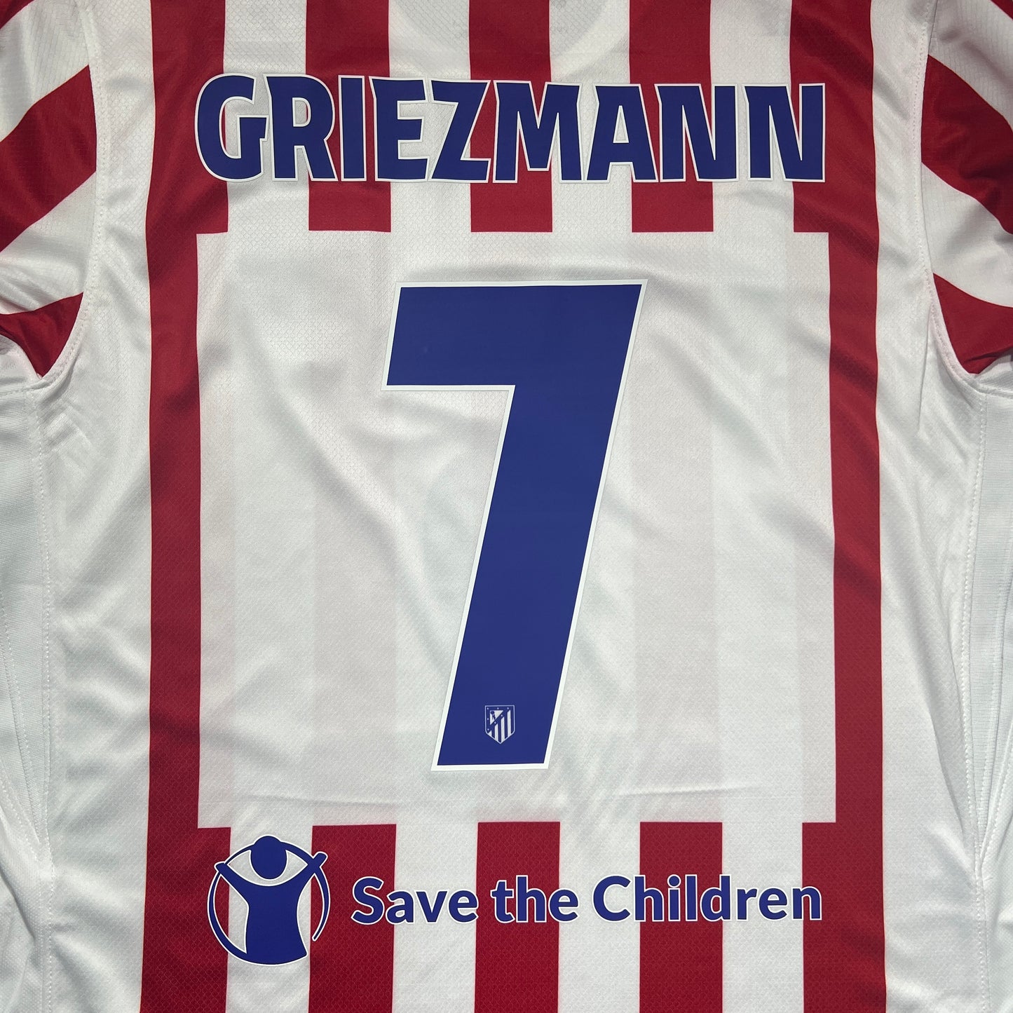 Official #7 Griezmann 25/26 Atletico Madrid Home Stadium Shirt UCL Size L