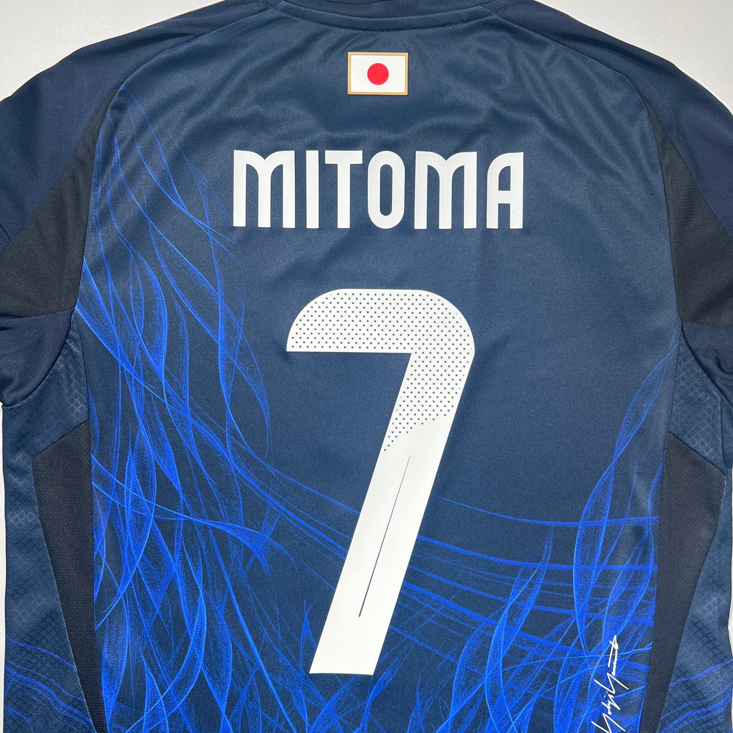 Official #7 Mitoma 2024 Japan Home Stadium Shirt 2026 FIFA World Cup Qualifiers Size S/M (JP:L)