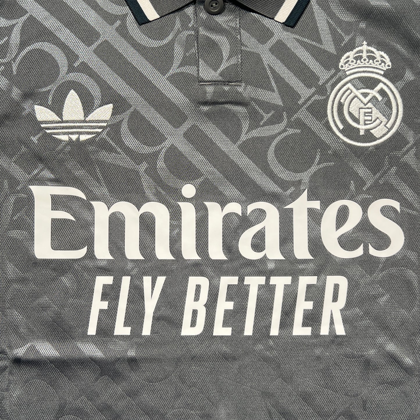 Official #9 Mbappe 24/25 Real Madrid Third Stadium Shirt UCL Size M (JP:XL)