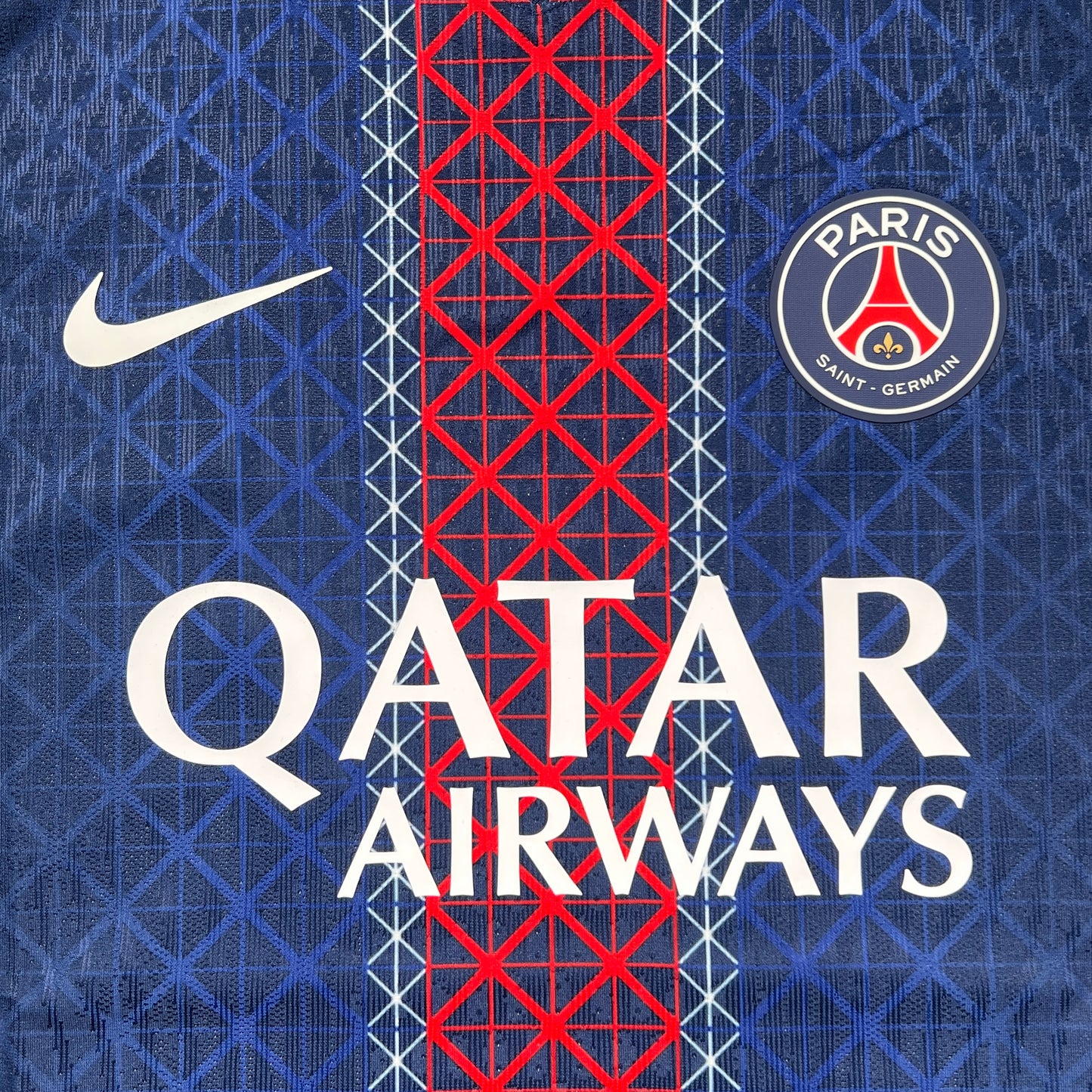Official #87 Joao Neves 25/26 Paris Saint-Germant (PSG) Home Authentic Shirt Ligue1 Size L
