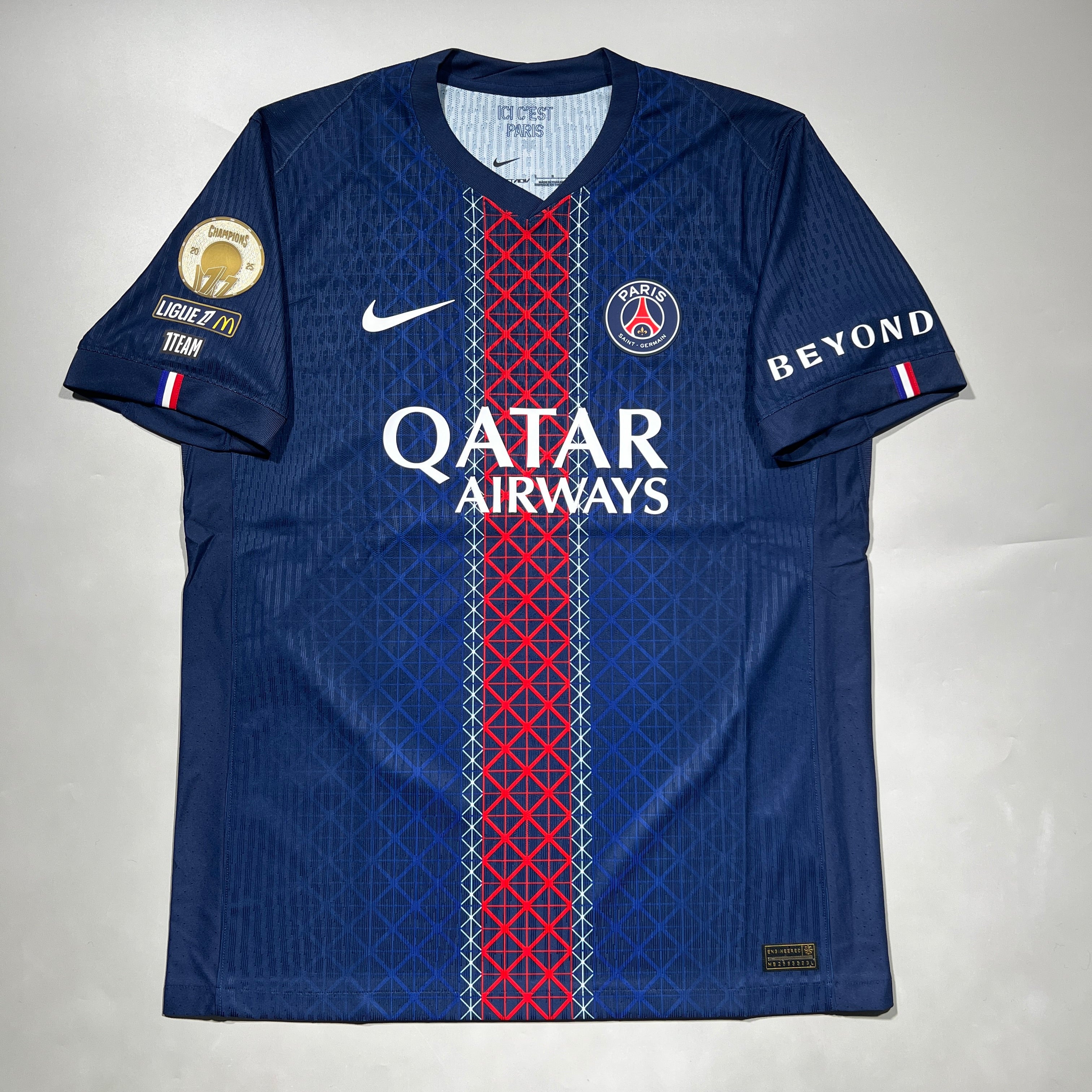 Official #7 Kvaratskhelia 25/26 Paris Saint-Germant (PSG) Home