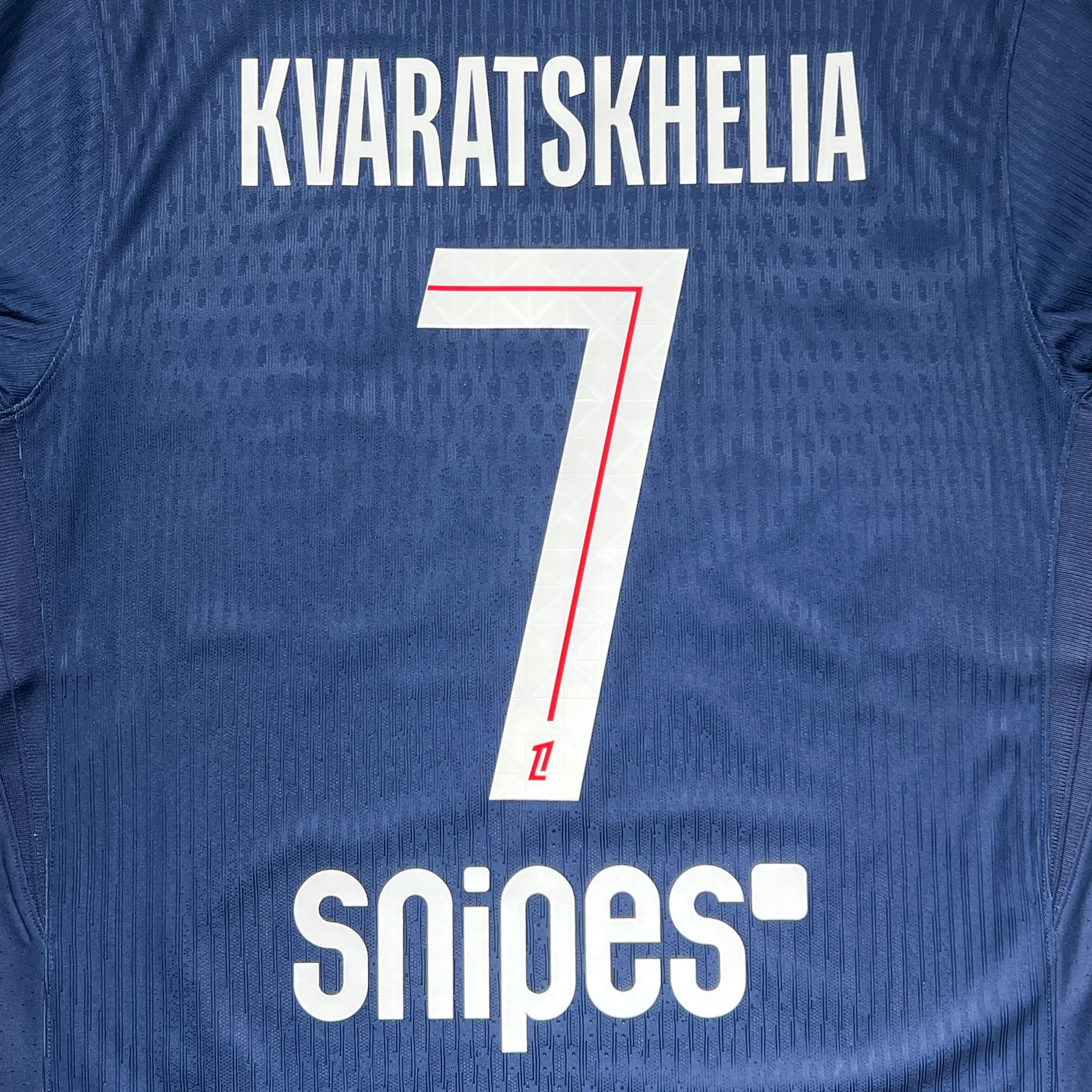 Official #7 Kvaratskhelia 25/26 Paris Saint-Germant (PSG) Home