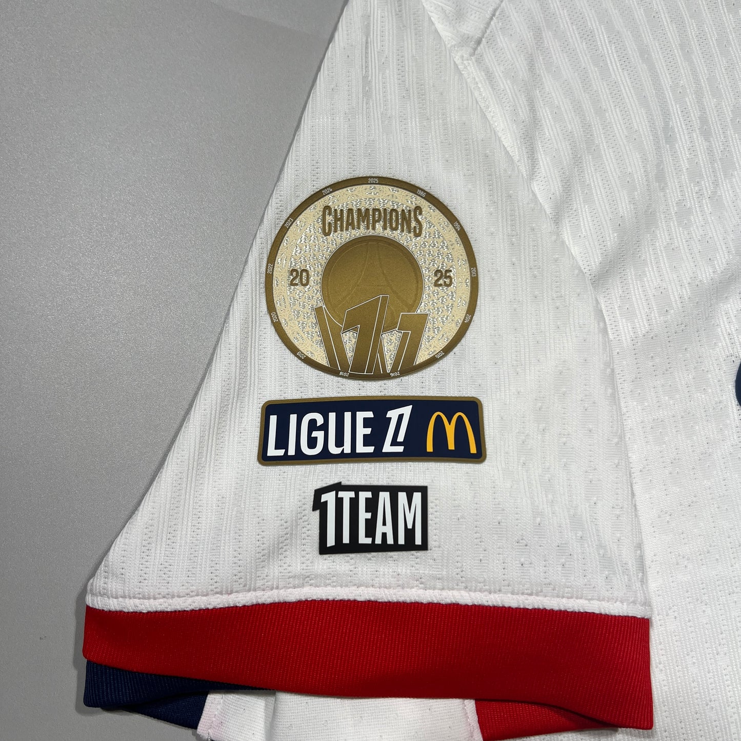 Official #7 Kvaratskhelia 25/26 Paris Saint-Germant (PSG) Away Authentic Shirt Ligue1 Size L