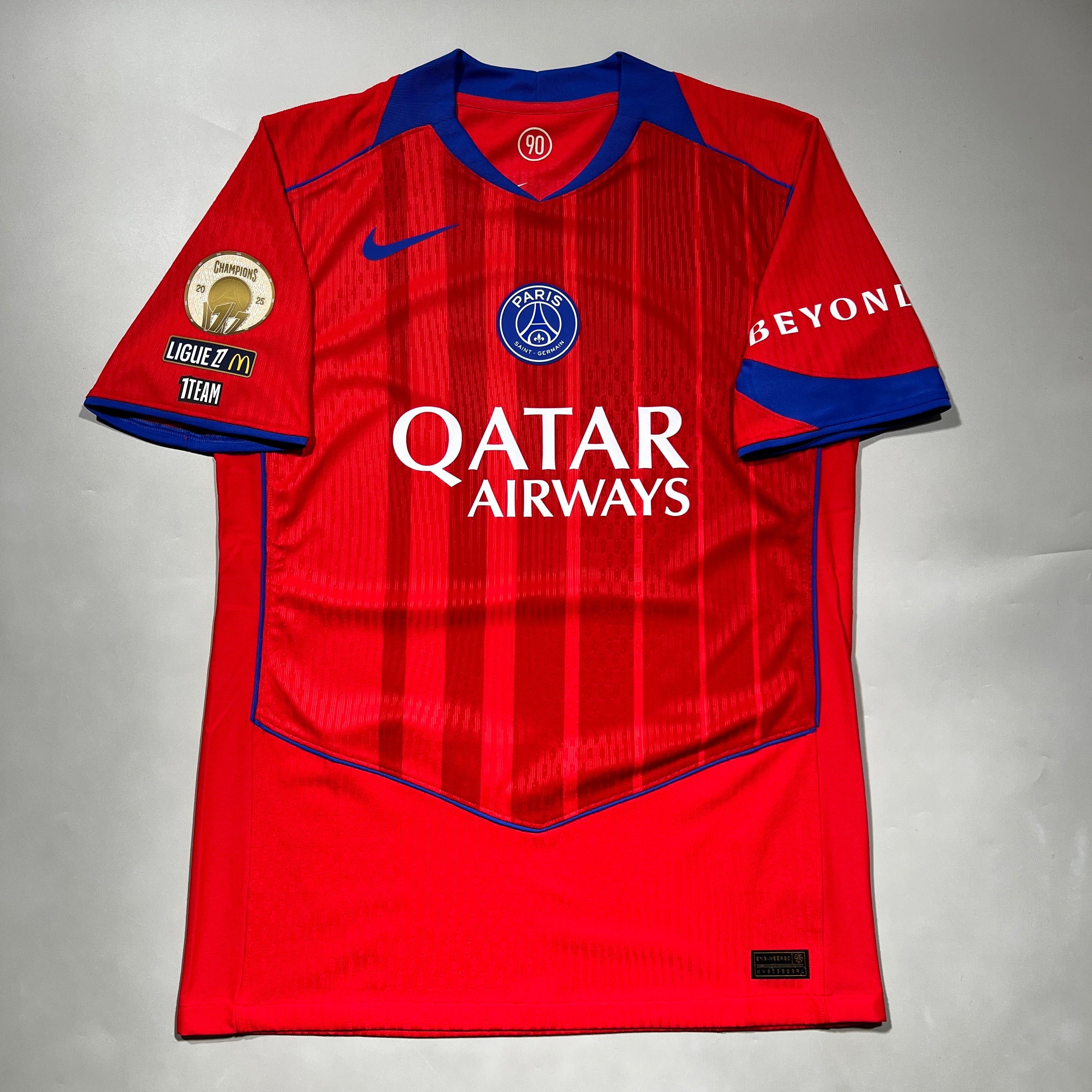 Official #87 Joao Neves 25/26 Paris Saint-German (PSG) Third