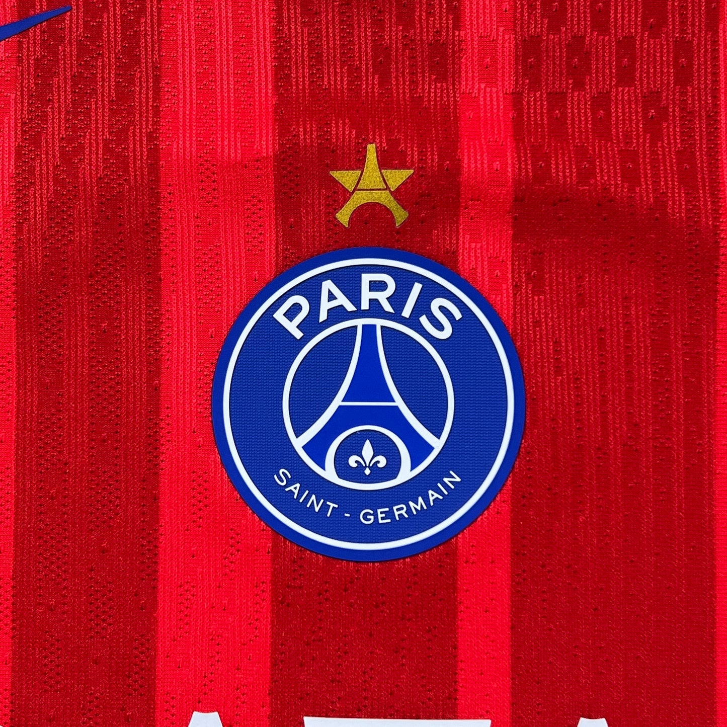 Official #14 D. Doue 25/26 Paris Saint-Germant (PSG) Third Authentic Shirt UCL Size M