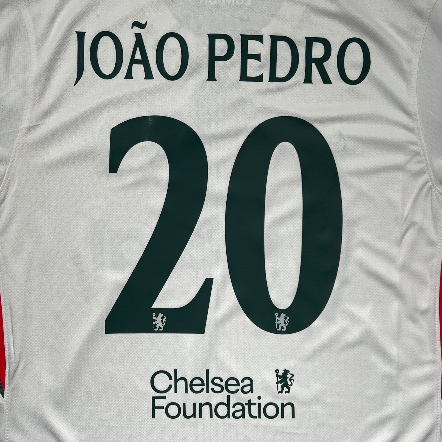 Official #20 Joao Pedro 25/26 Chelsea Away Stadium Shirt UCL Size XL