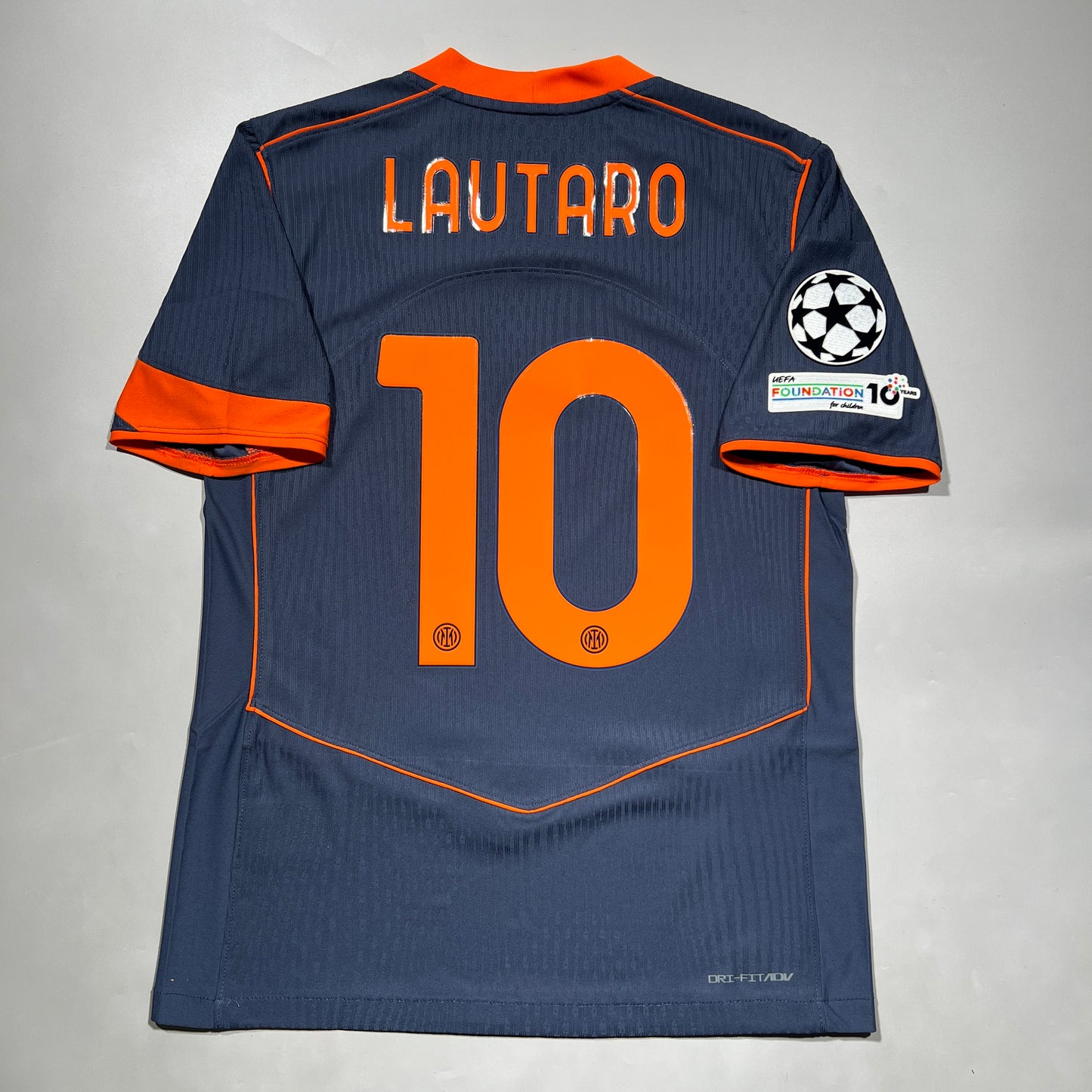 Official #10 Lautaro 25/26 Inter Milan Third Authentic Shirt UCL Size M