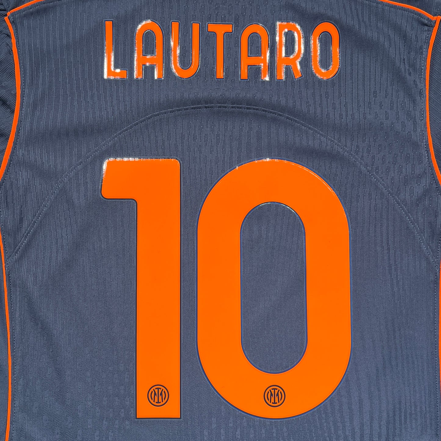 Official #10 Lautaro 25/26 Inter Milan Third Authentic Shirt UCL Size M