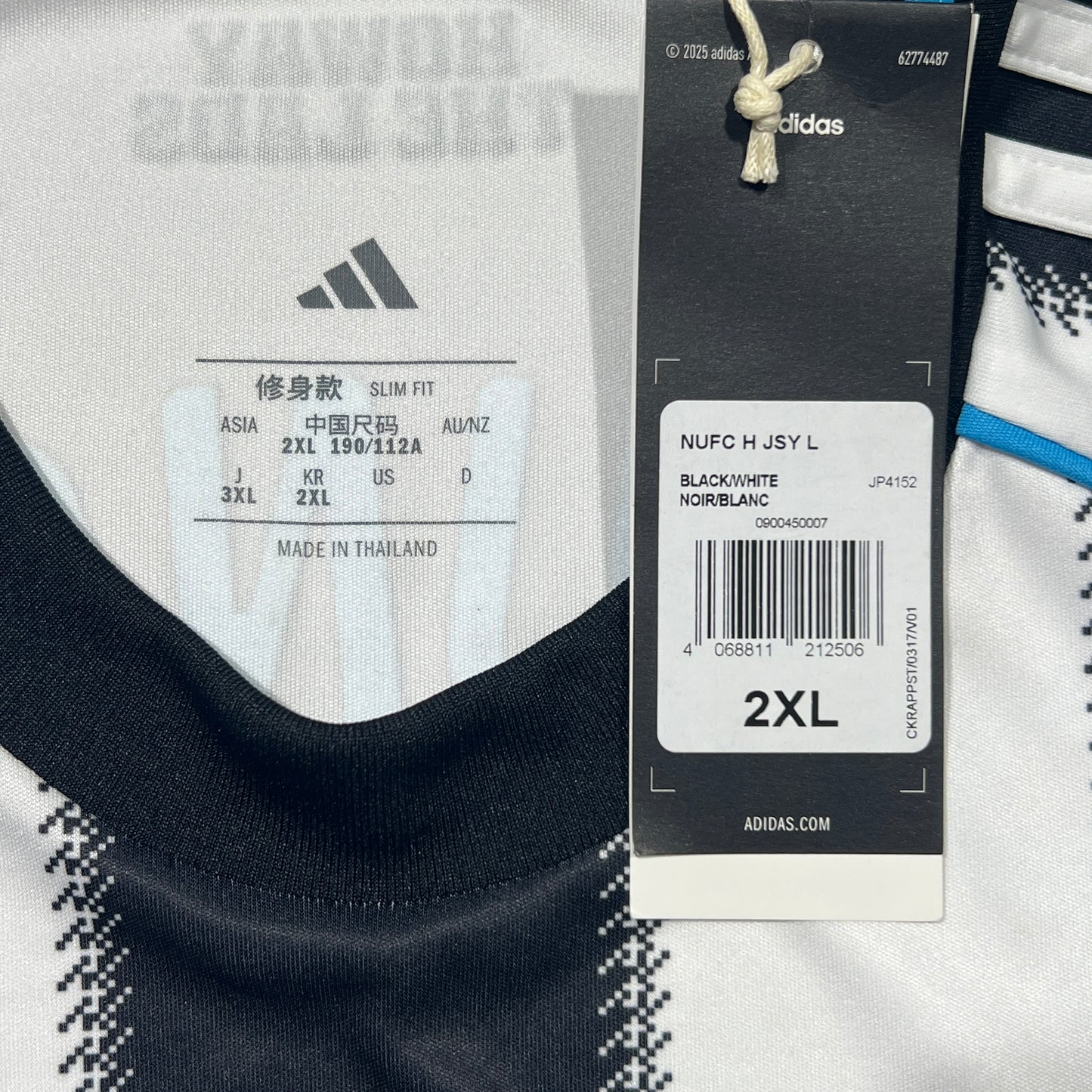 Official #39 Bruno G. 25/26 Newcastle United Home Stadium Shirt Long Sleeve Carabao Cup