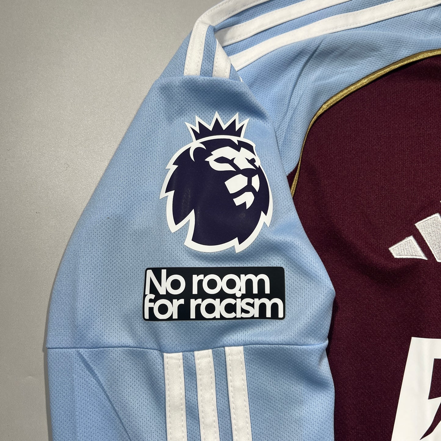 Official #11 Watkins 25/26 Aston Villa Home Stadium Shirt Long Sleeve EPL Size L (JP:2XL)