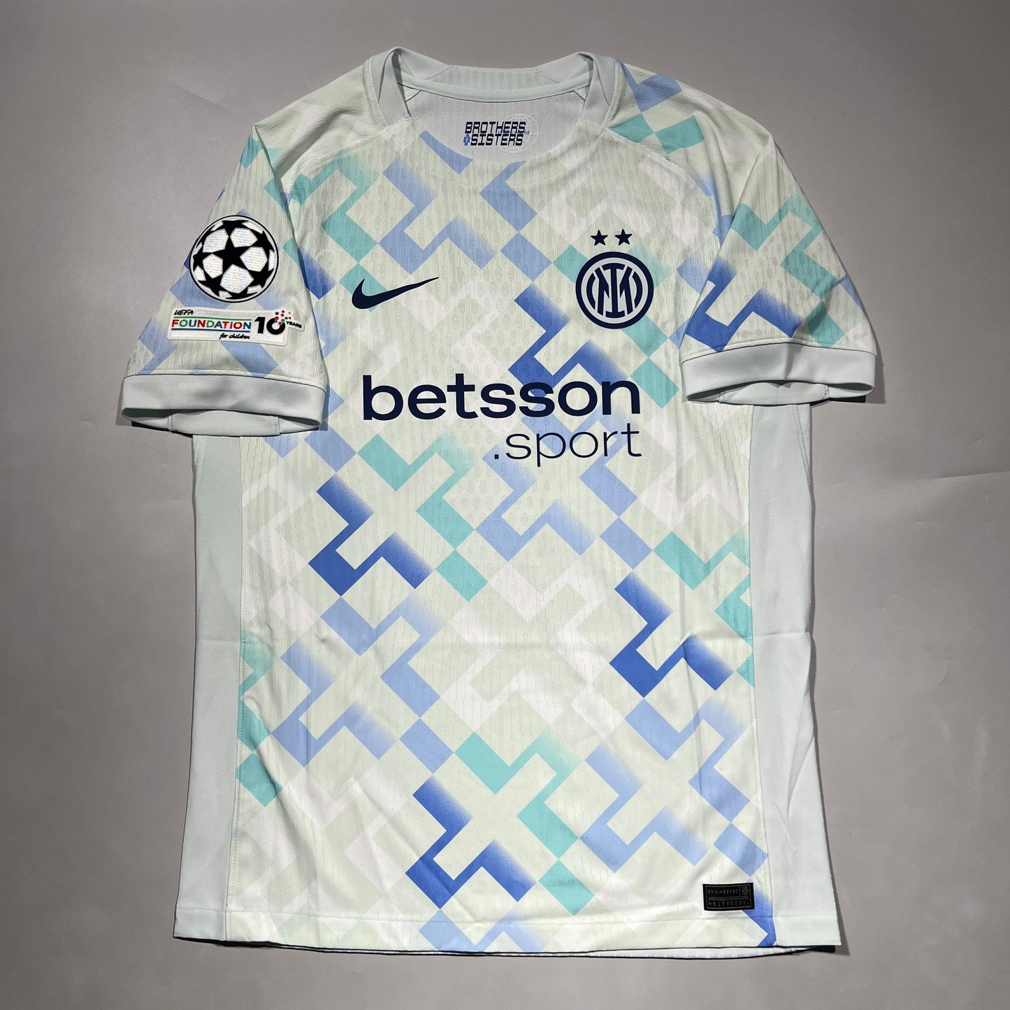 Official #10 Lautaro 25/26 Inter Milan Away Authentic Shirt UCL Size M