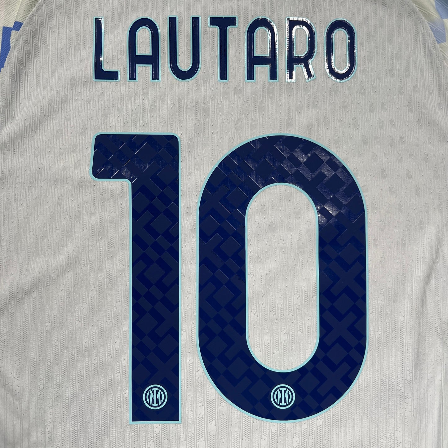 Official #10 Lautaro 25/26 Inter Milan Away Authentic Shirt UCL Size M