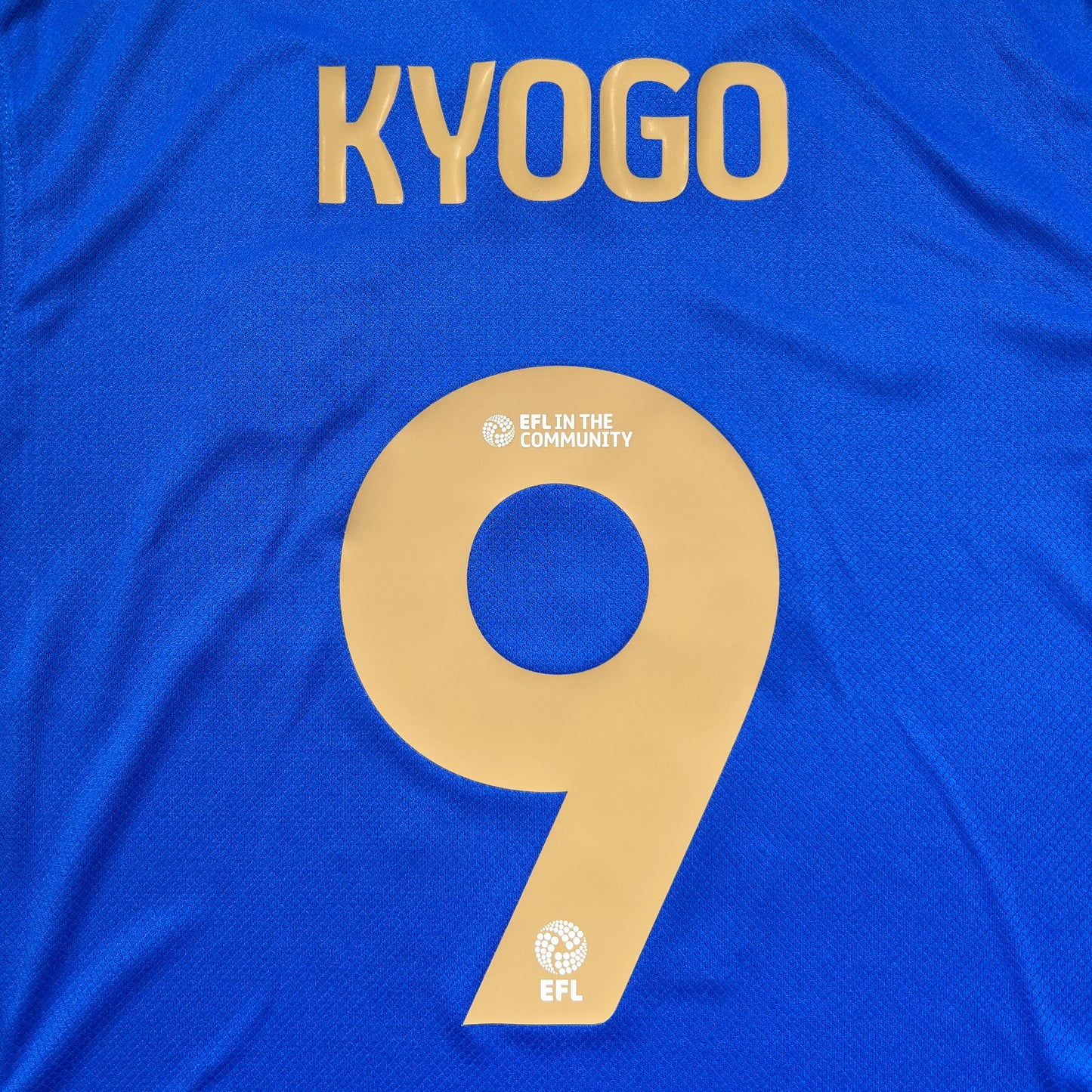 Official #9 Kyogo 25/26 Birmingham City FC Home Stadium Shirt ELF
