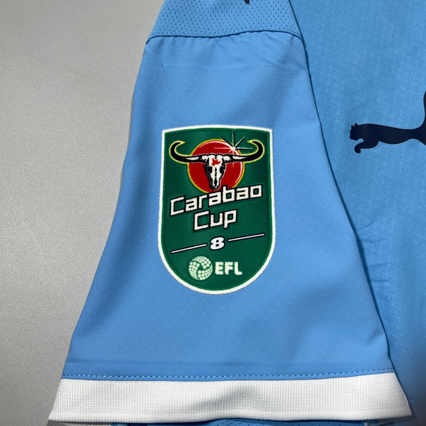 Official #33 O’Reilly 25/26 Manchester City Home Authentic Shirt Carabao Cup Size M