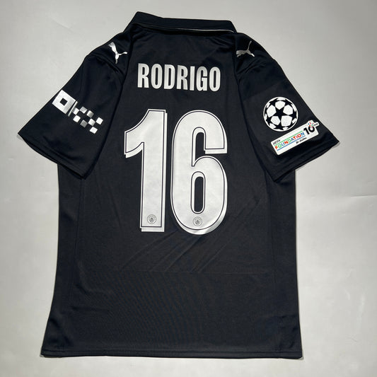 Official #16 Rodrigo 25/26 Manchester City Away Stadium Shirt UCL Size M