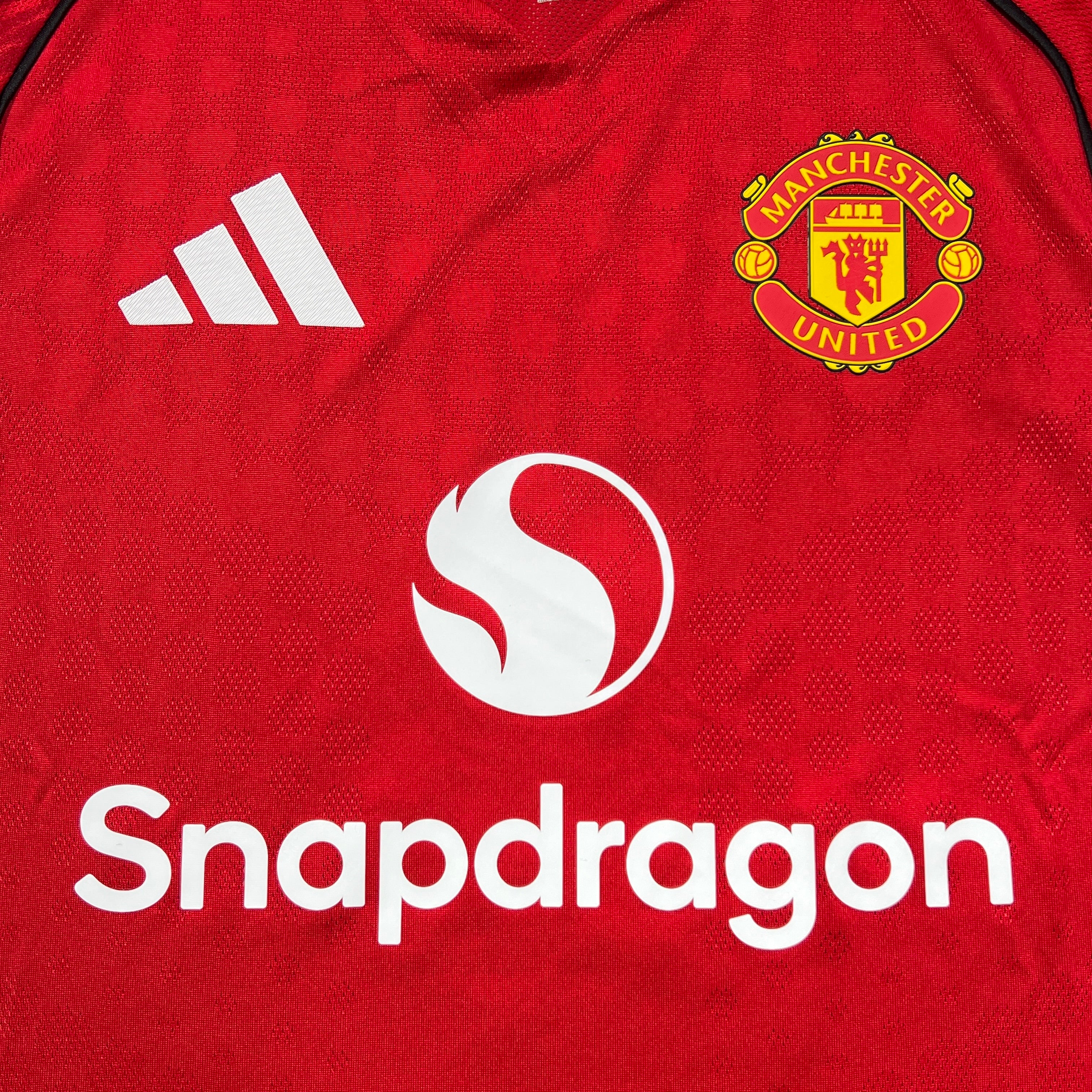 Official #8 B.Fernandes 25/26 Manchester United Home Authentic