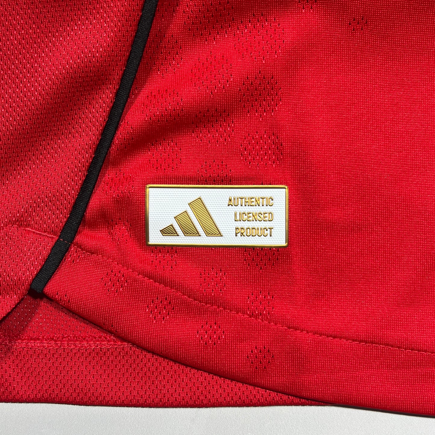 Official #8 B.Fernandes 25/26 Manchester United Home Authentic Shirt Long Sleeve EPL Size S (JP:M)