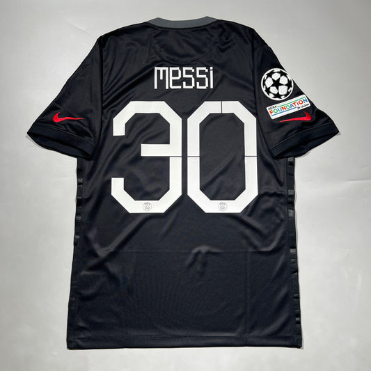 Official #30 Messi 21/22 Paris Saint-Germant (PSG) Home Stadium Shirt UCL Size M Nike DB5900-011