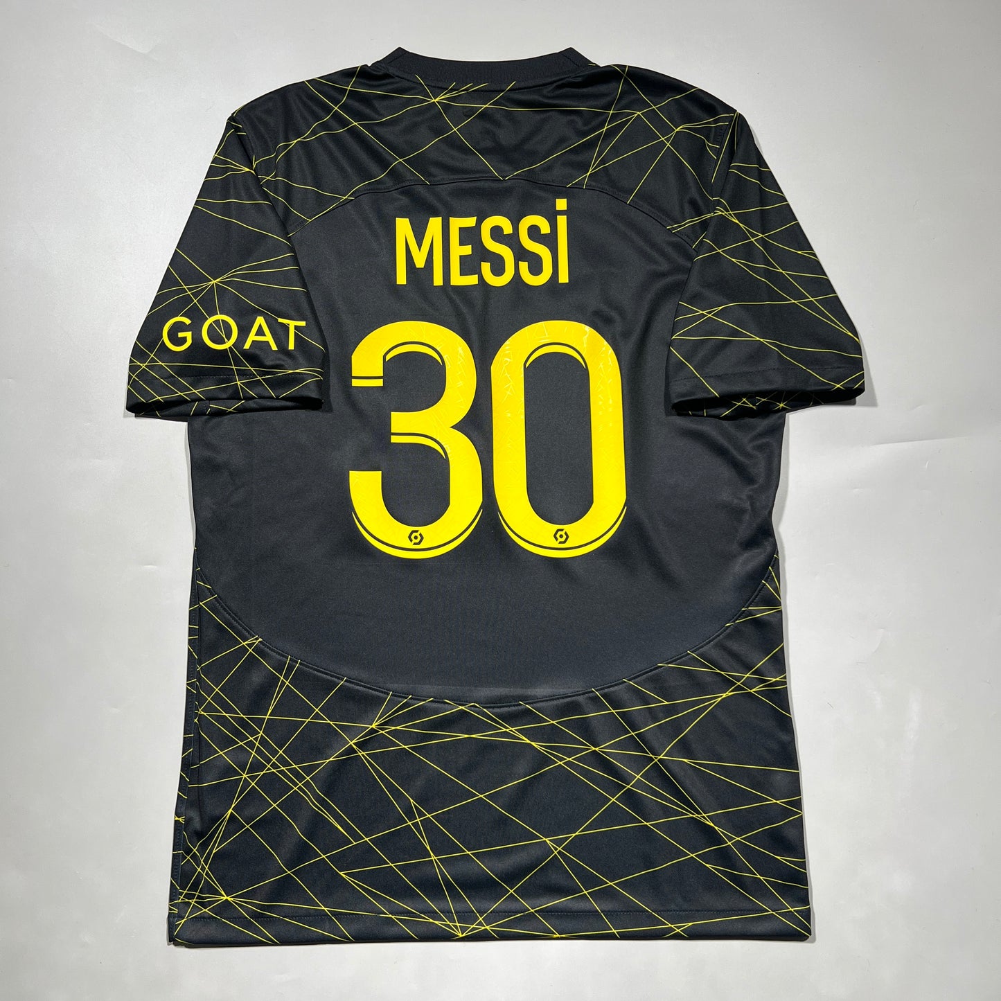 Official #30 Messi 22/23 Paris Saint-Germant (PSG) Fourth Stadium Shirt Ligue1 Size M Nike DR3969-011