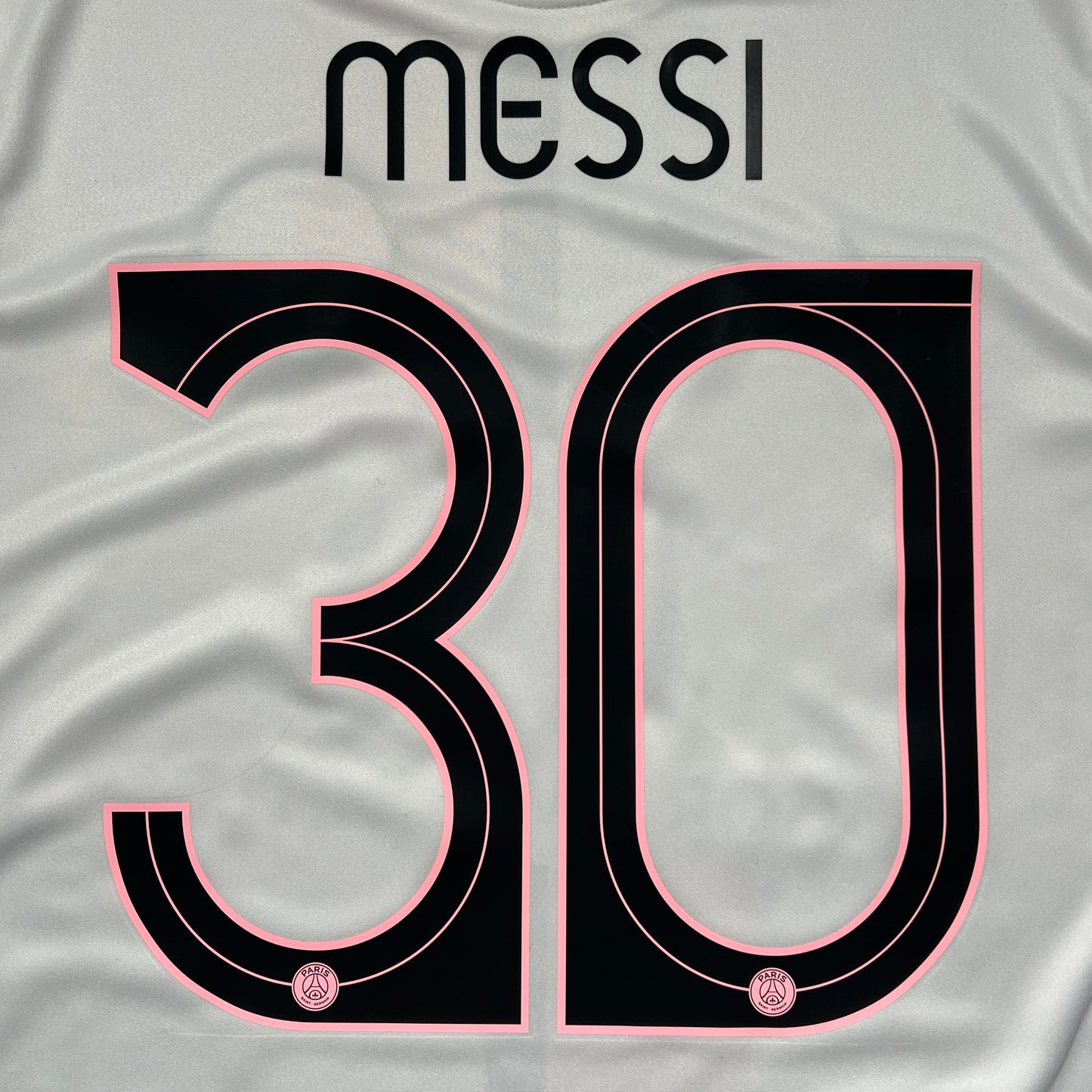 Official #30 Messi 21/22 Paris Saint-Germant (PSG) Away Stadium Shirt UCL Size M Nike CV7902-101