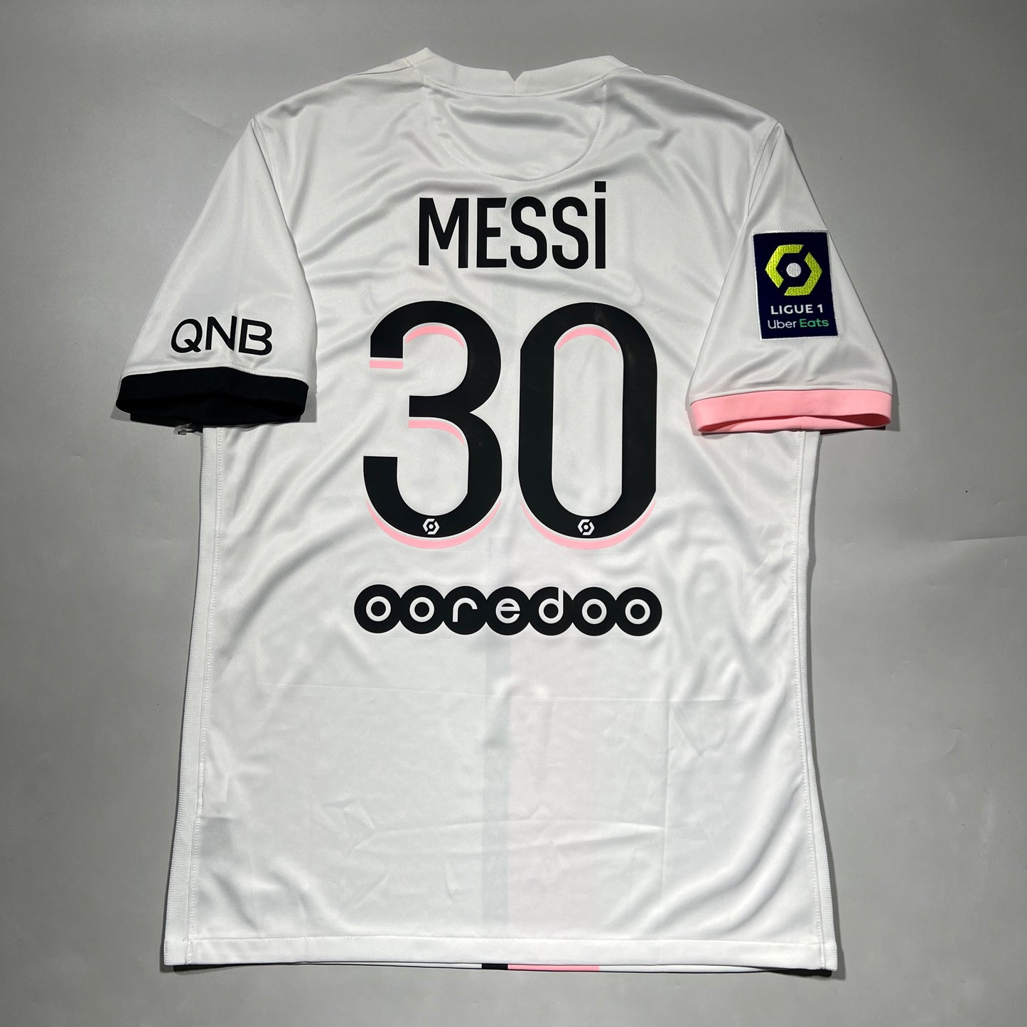 Official #30 Messi 21/22 Paris Saint-Germant (PSG) Away Stadium Shirt Ligue1 Size M Nike CV7902-101